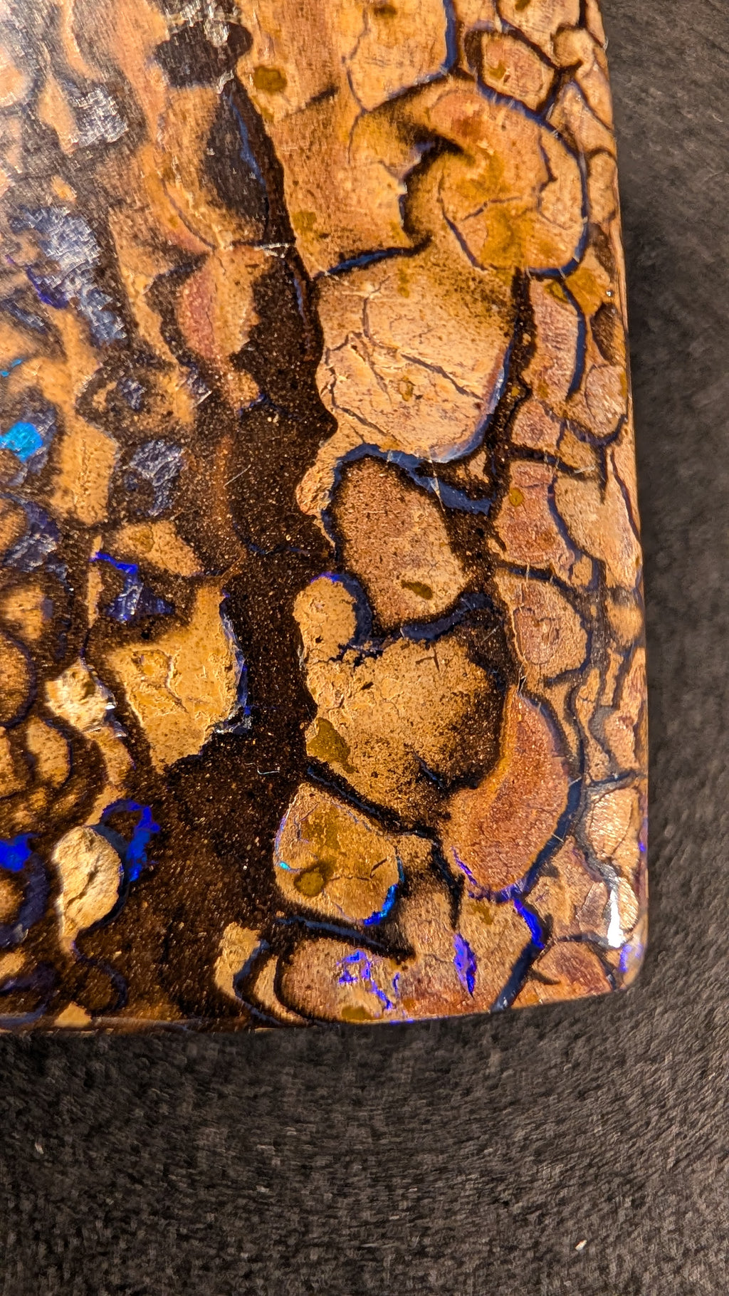 Boulder Opal - Kette - 77 Carat
