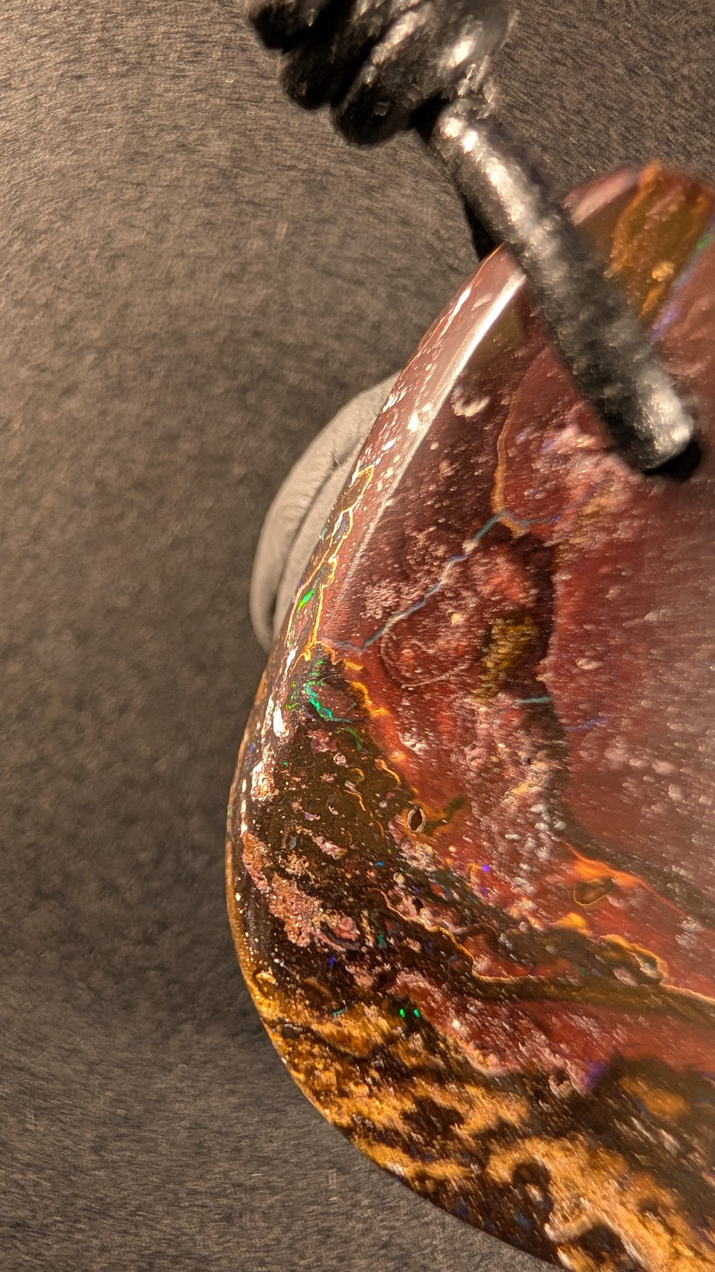 Boulder Opal - Kette - 62 Carat