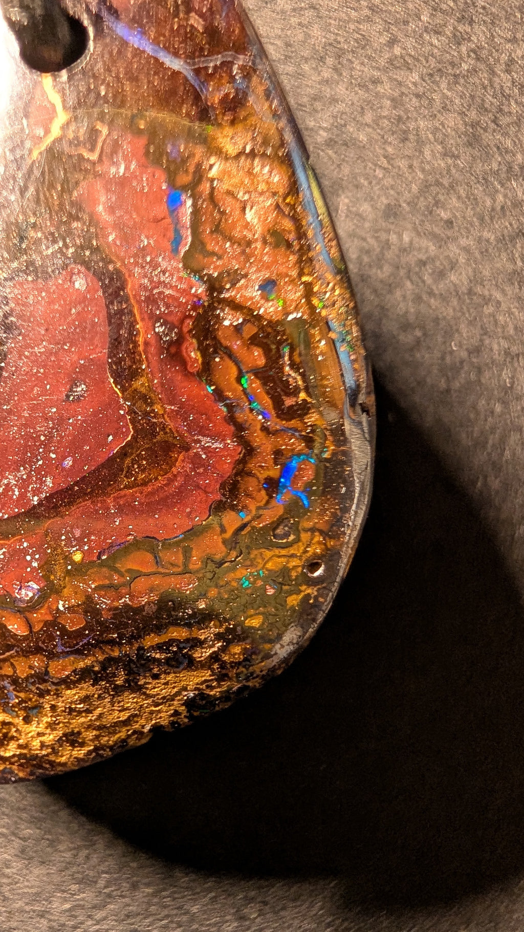 Boulder Opal - Kette - 62 Carat