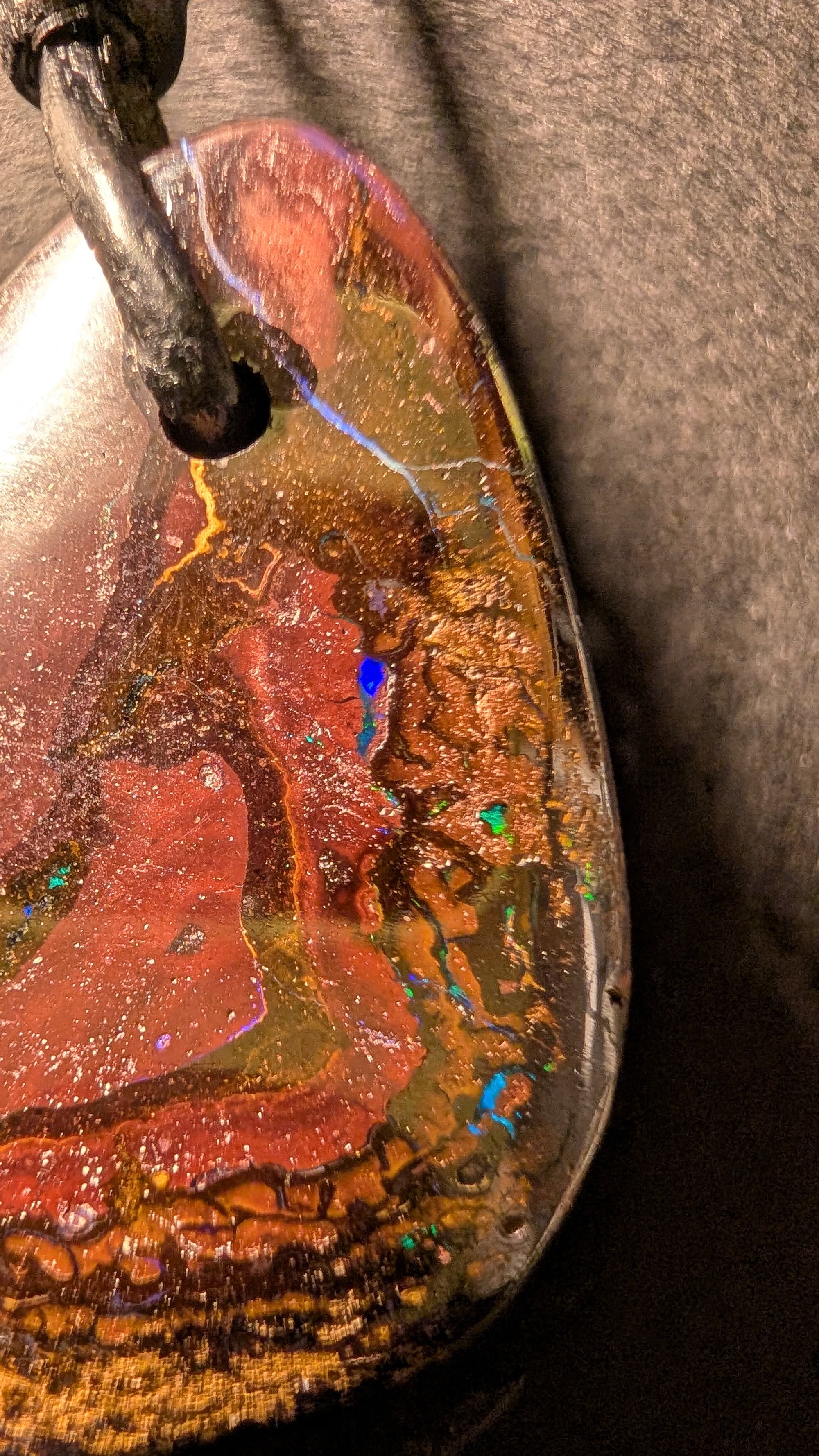 Boulder Opal - Kette - 62 Carat