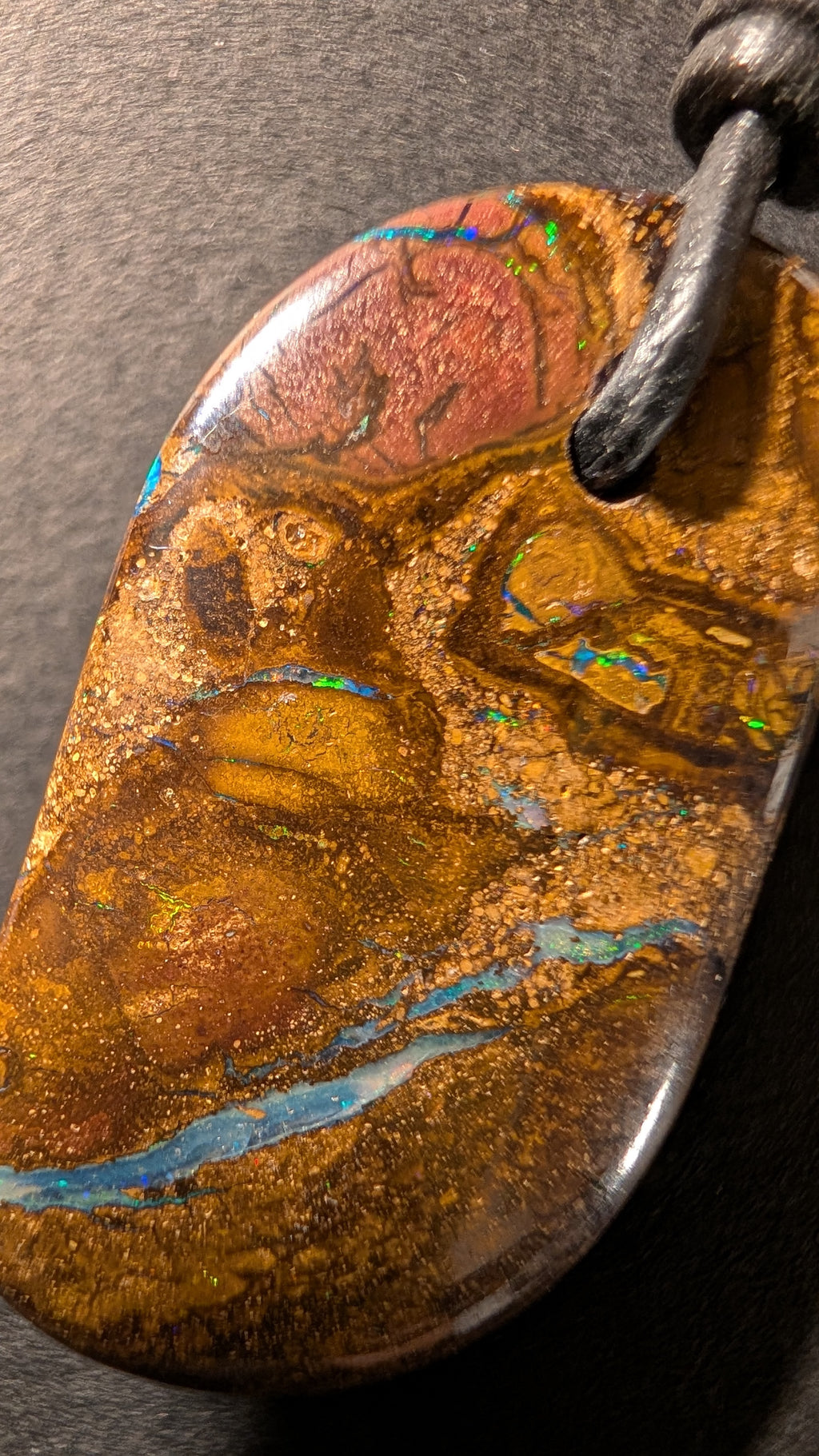 Yowah Boulder Opal - Kette - 44 Carat