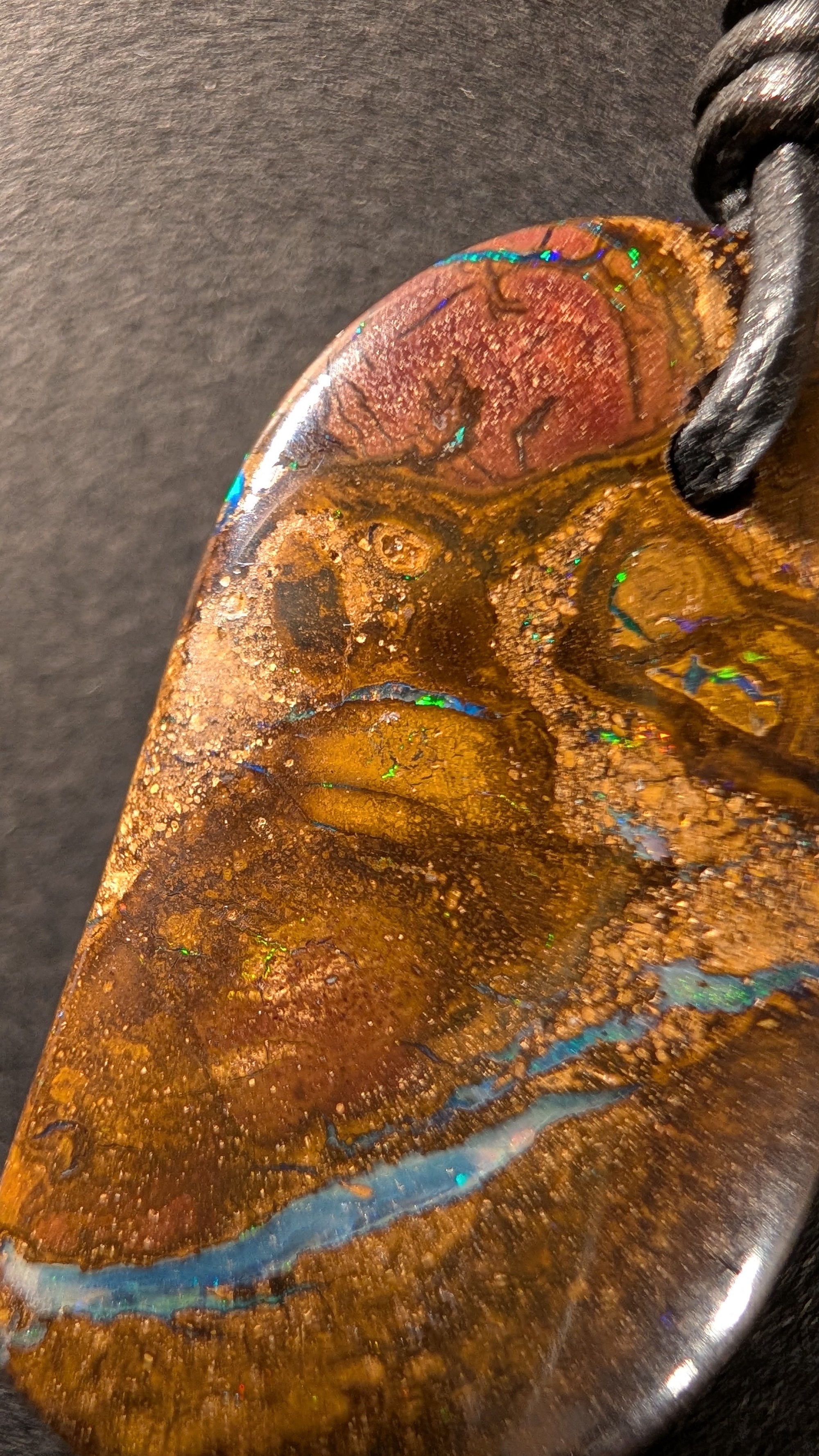 Yowah Boulder Opal - Kette - 44 Carat