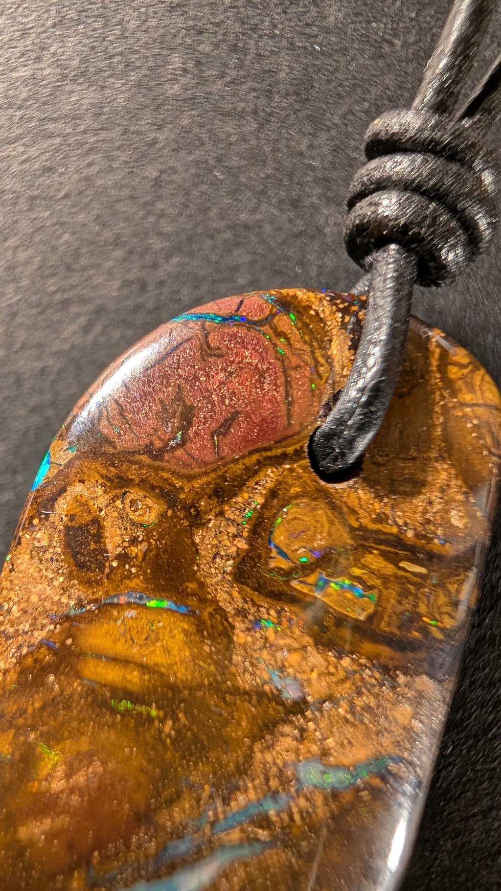 Yowah Boulder Opal - Kette - 44 Carat