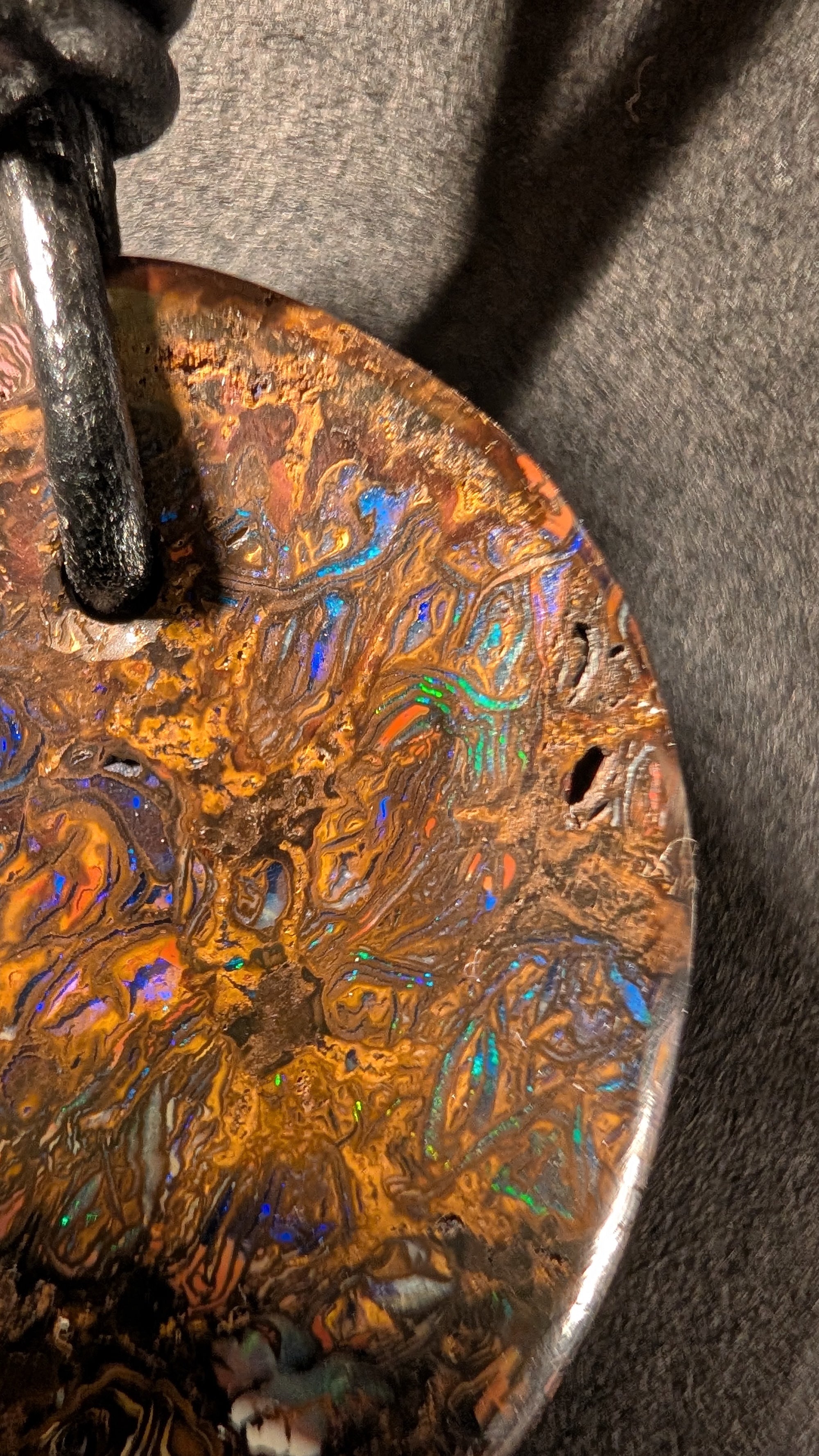 Yowah Boulder Opal - Kette - 47,4 Carat