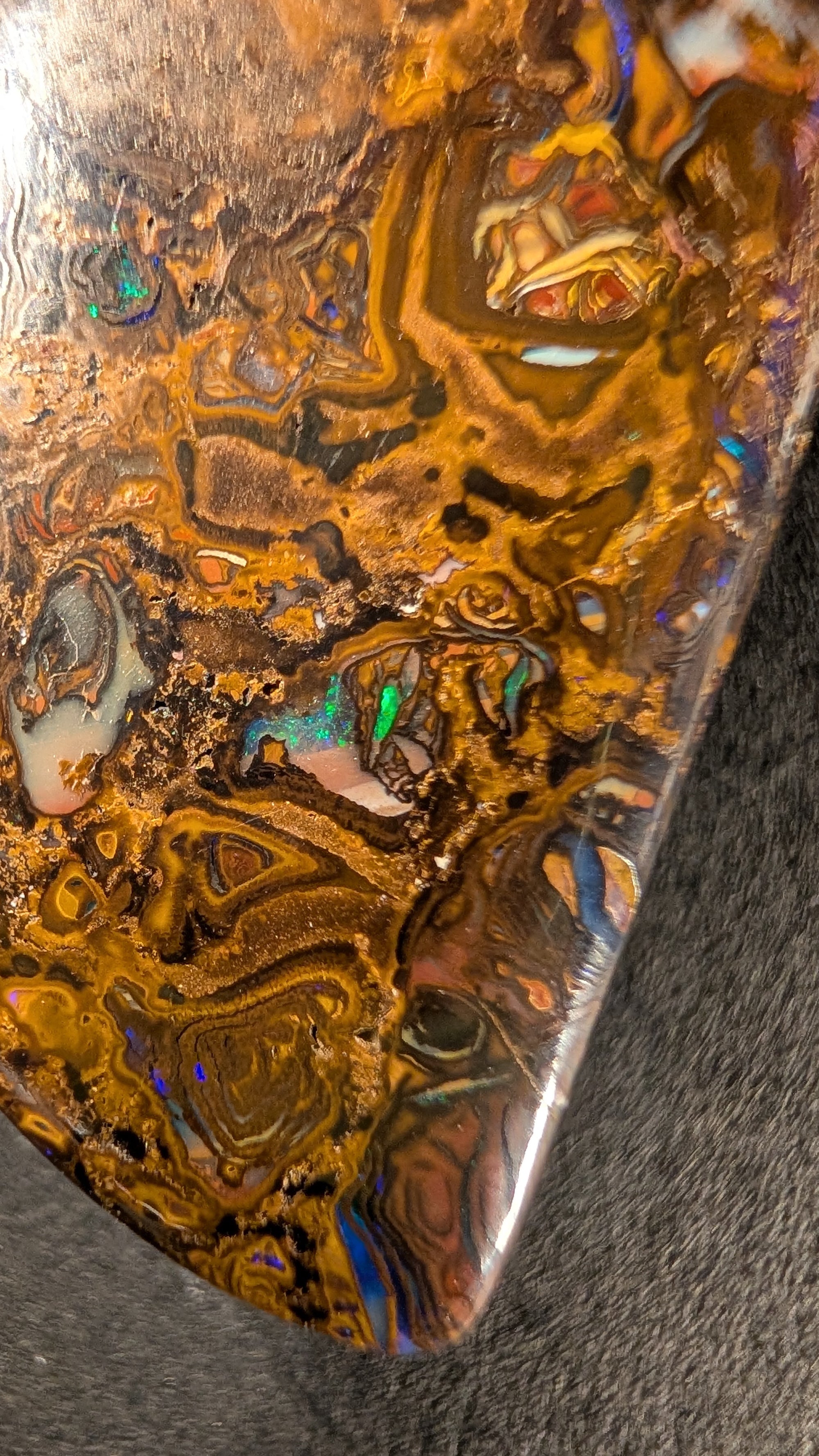 Yowah Boulder Opal - Kette - 47,4 Carat