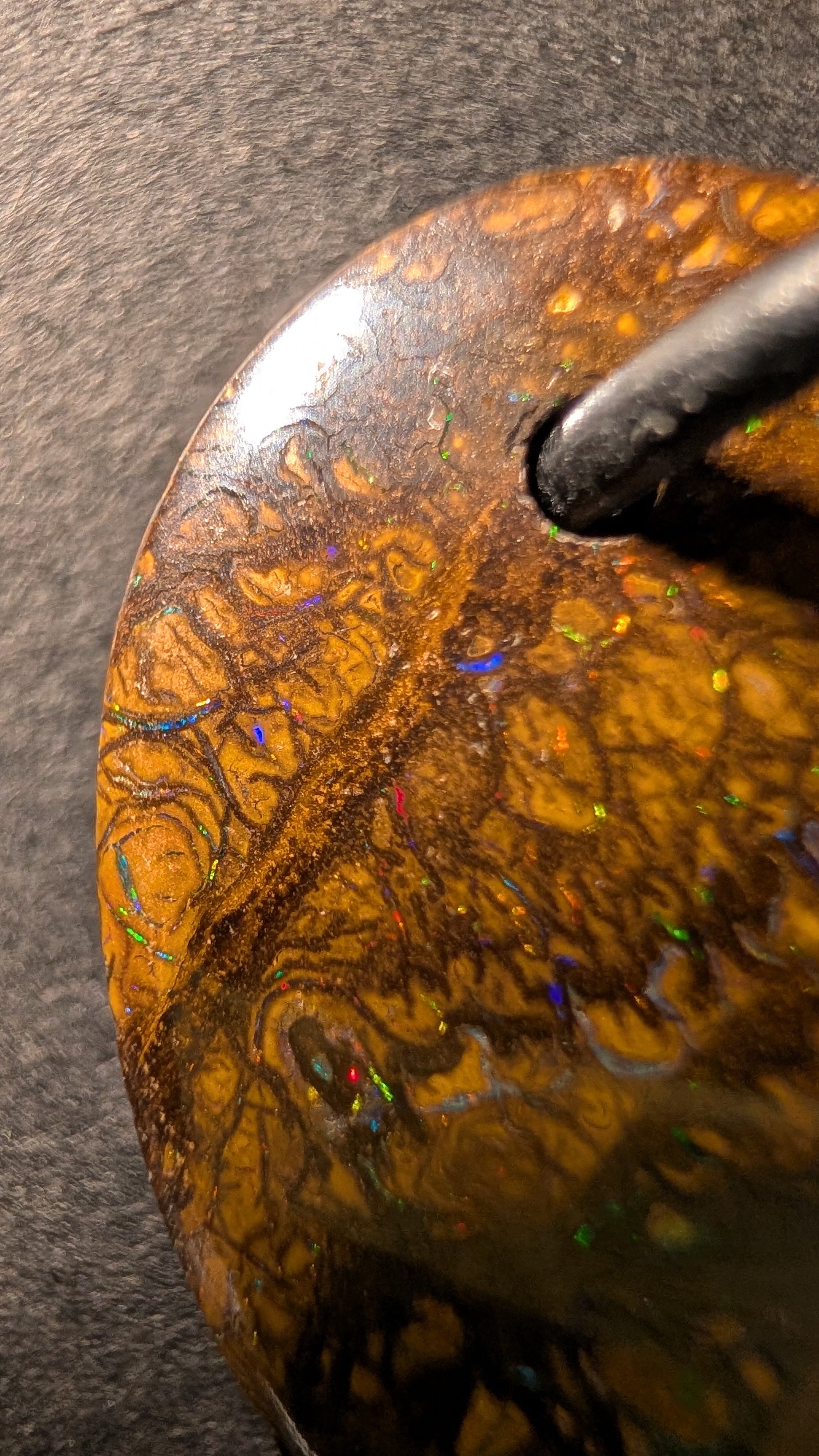 Yowah Boulder Opal - Kette - 30,7 Carat