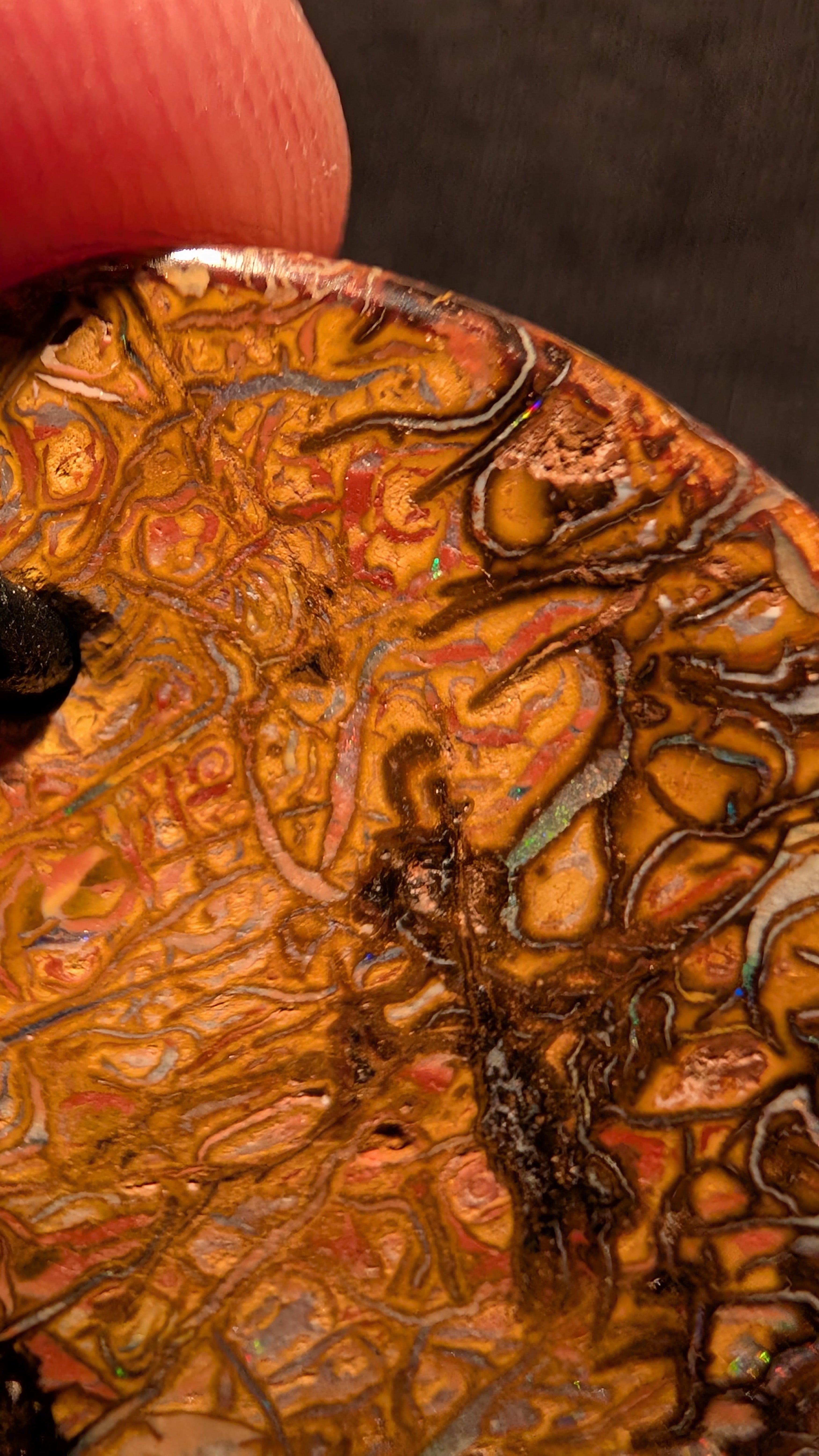 Boulder Opal - Kette - 38,8 Carat
