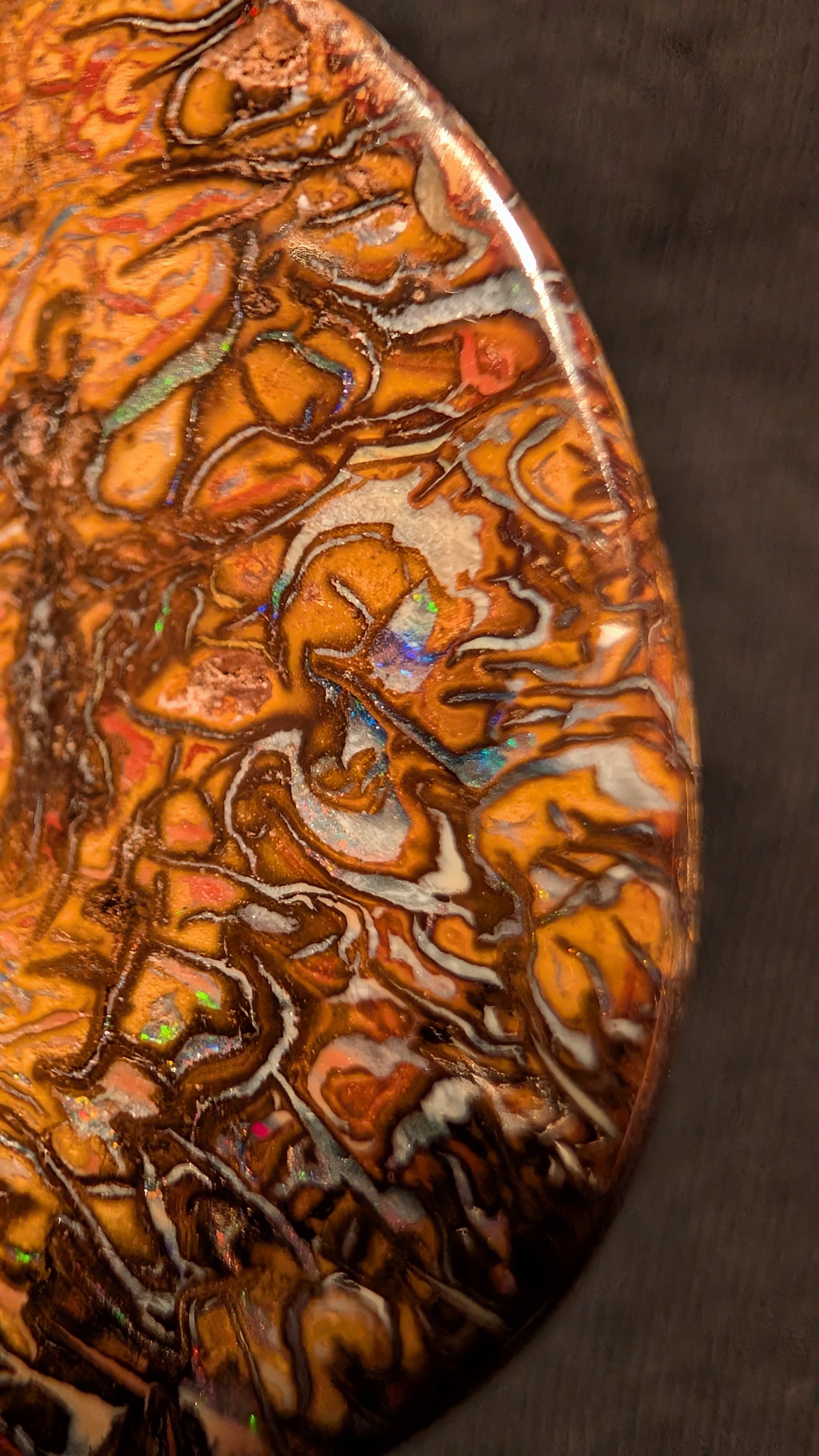 Boulder Opal - Kette - 38,8 Carat