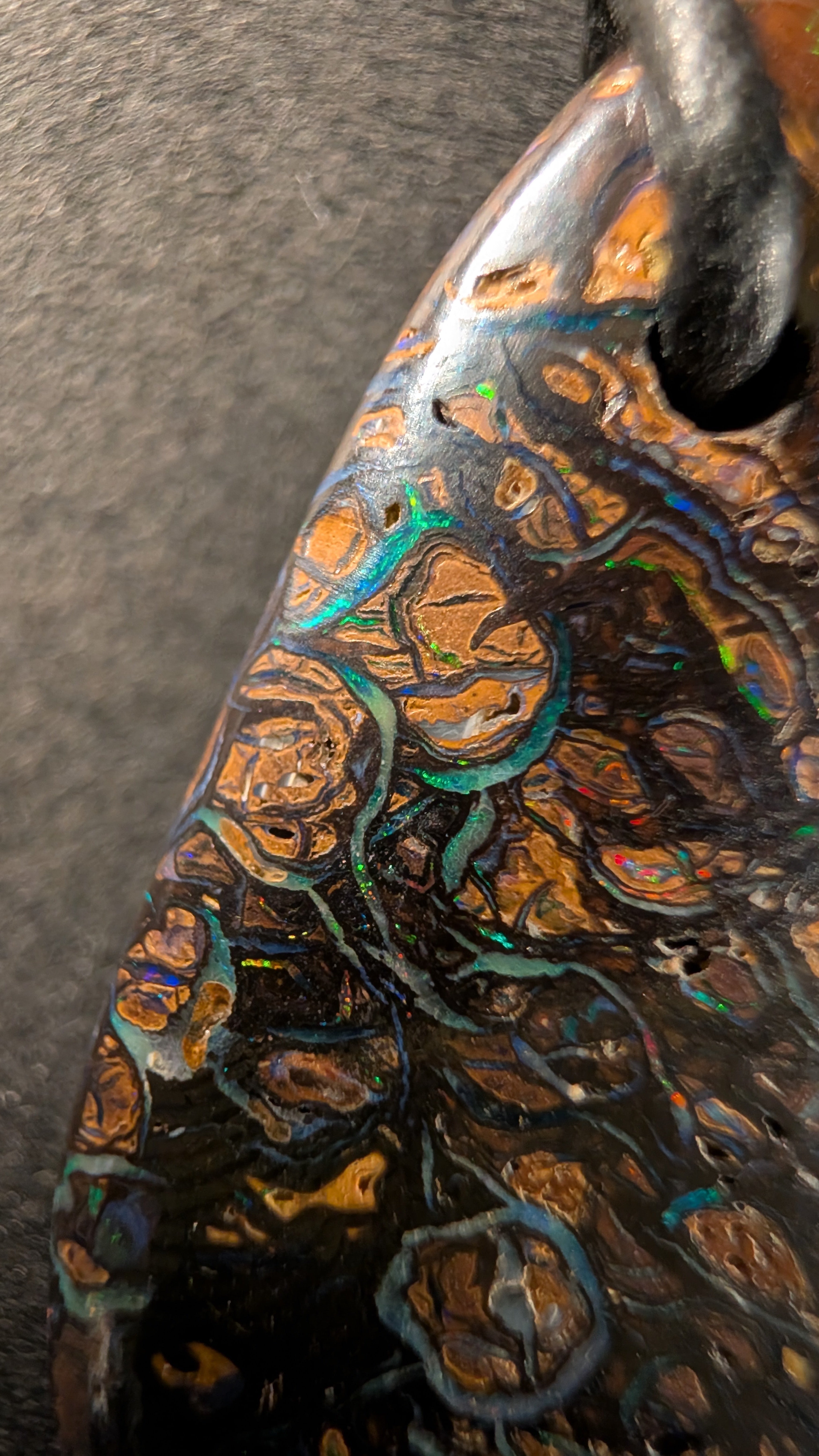 Yowah Boulder Opal - Kette - 40,6 Carat