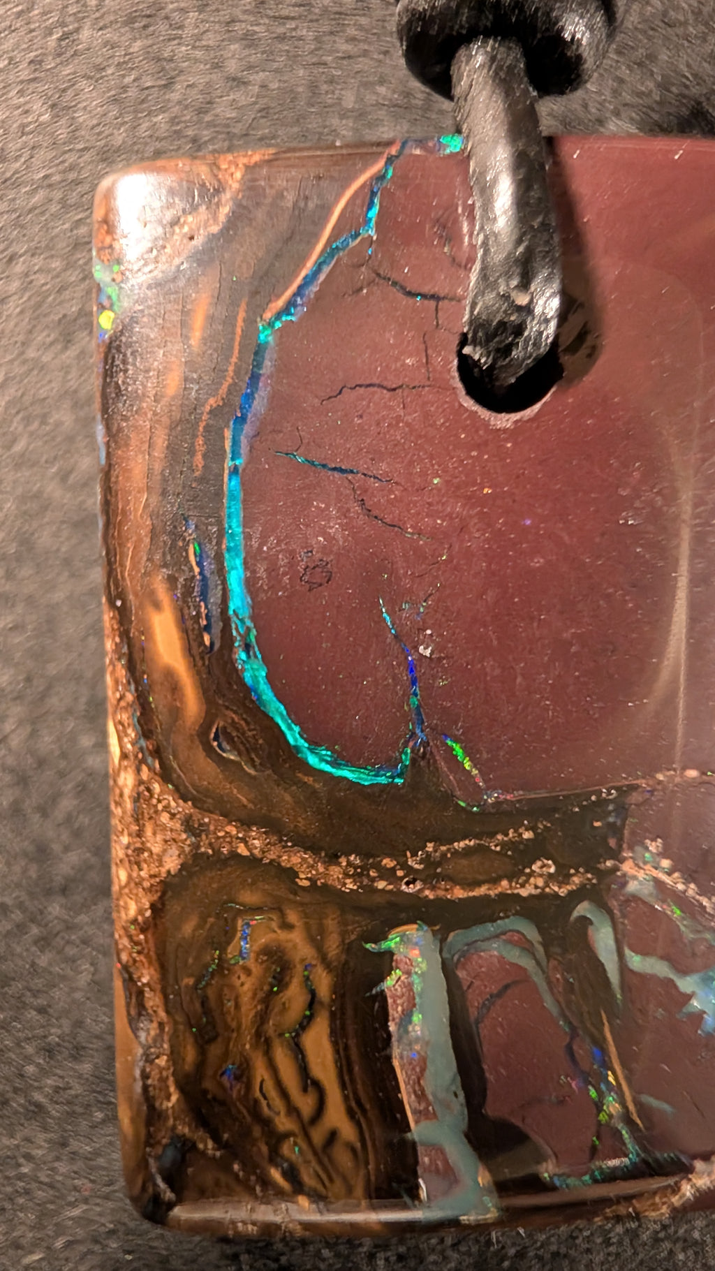 Boulder Opal - Kette - 50,2 Carat