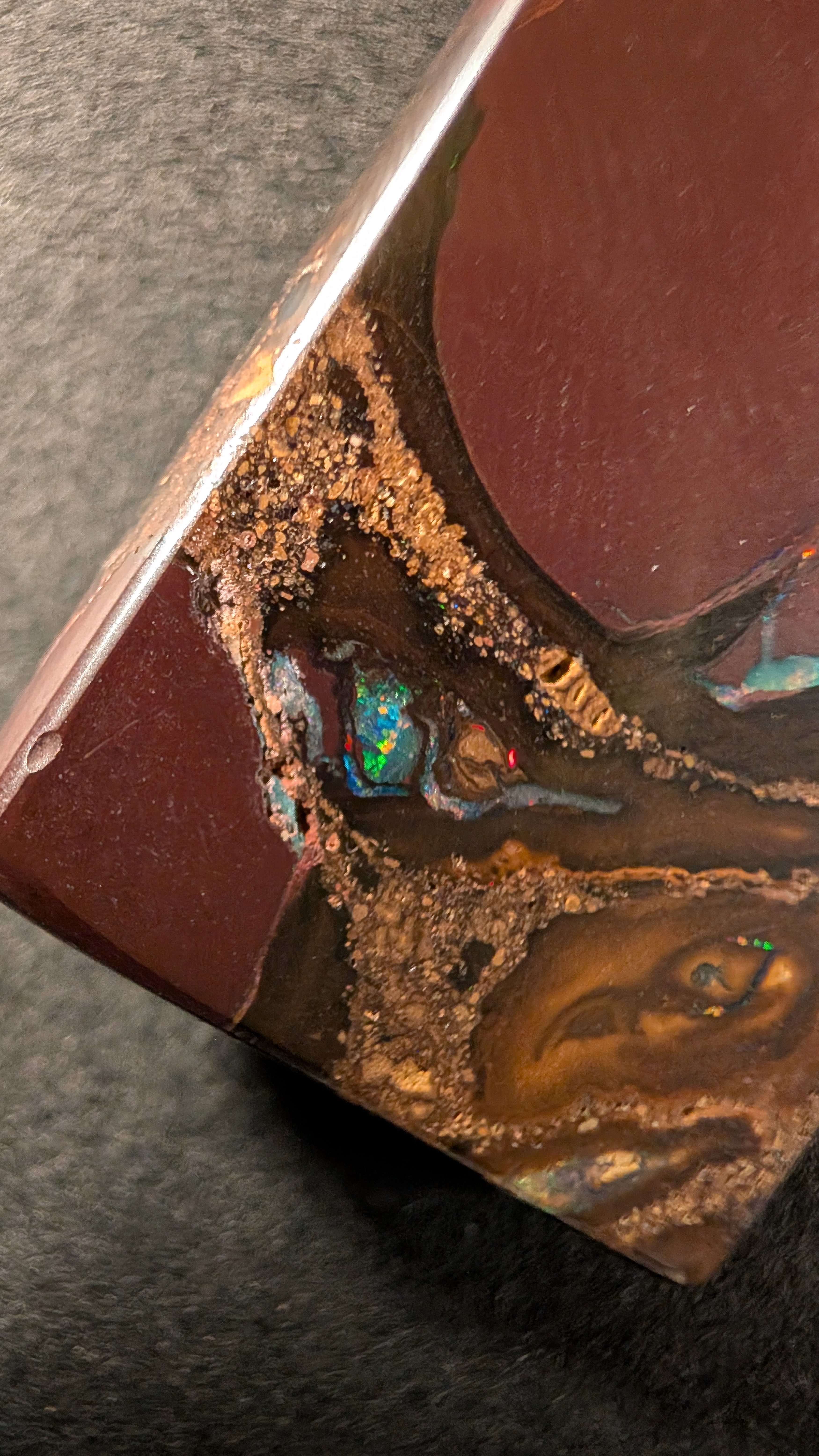 Boulder Opal - Kette - 50,2 Carat