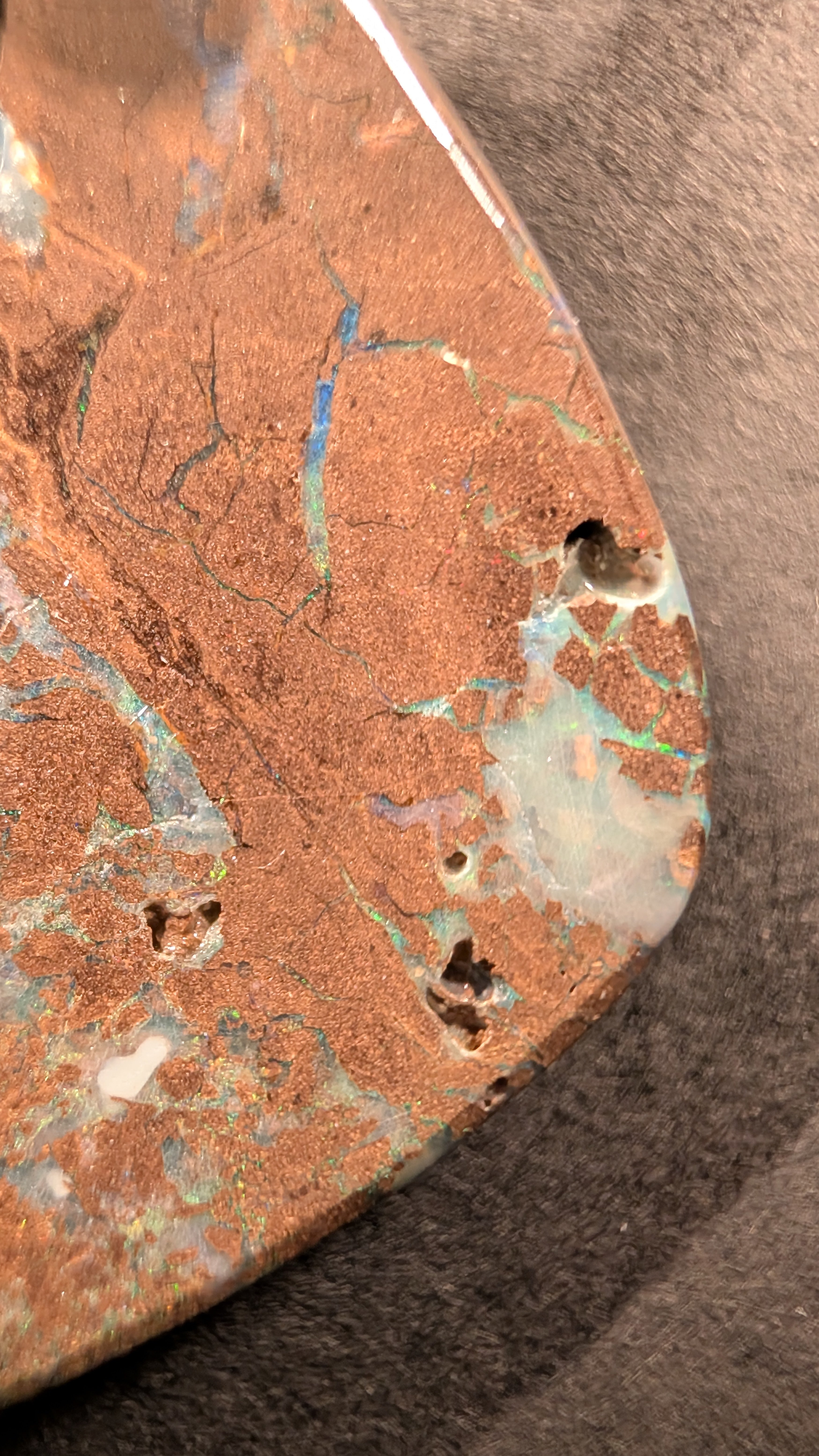 Boulder Opal - Kette - 39,7 Carat