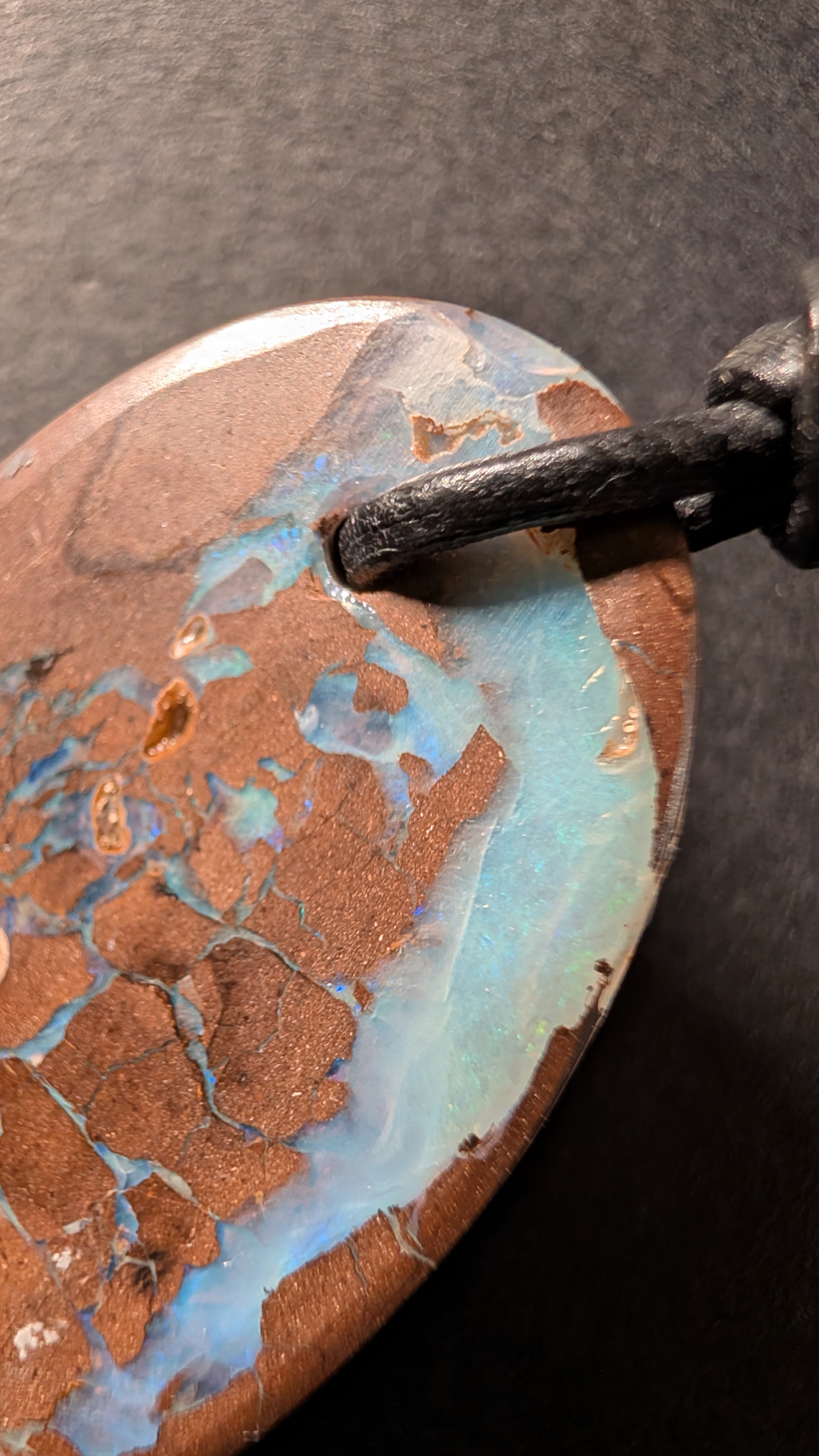Boulder Opal - Kette - 34,8 Carat