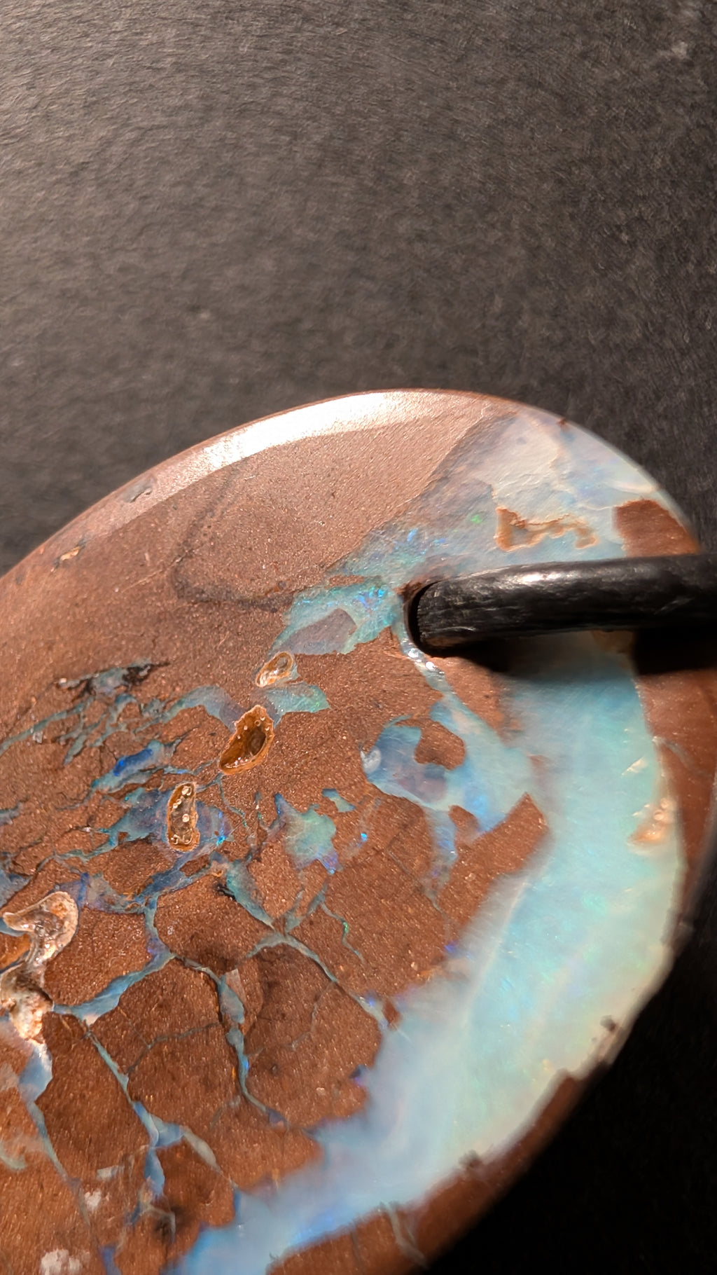 Boulder Opal - Kette - 34,8 Carat