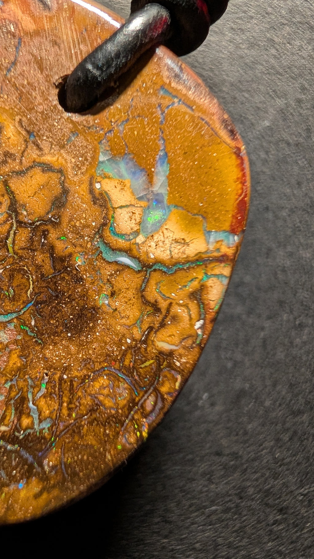 Yowah Boulder Opal - Kette - 53,7 Carat