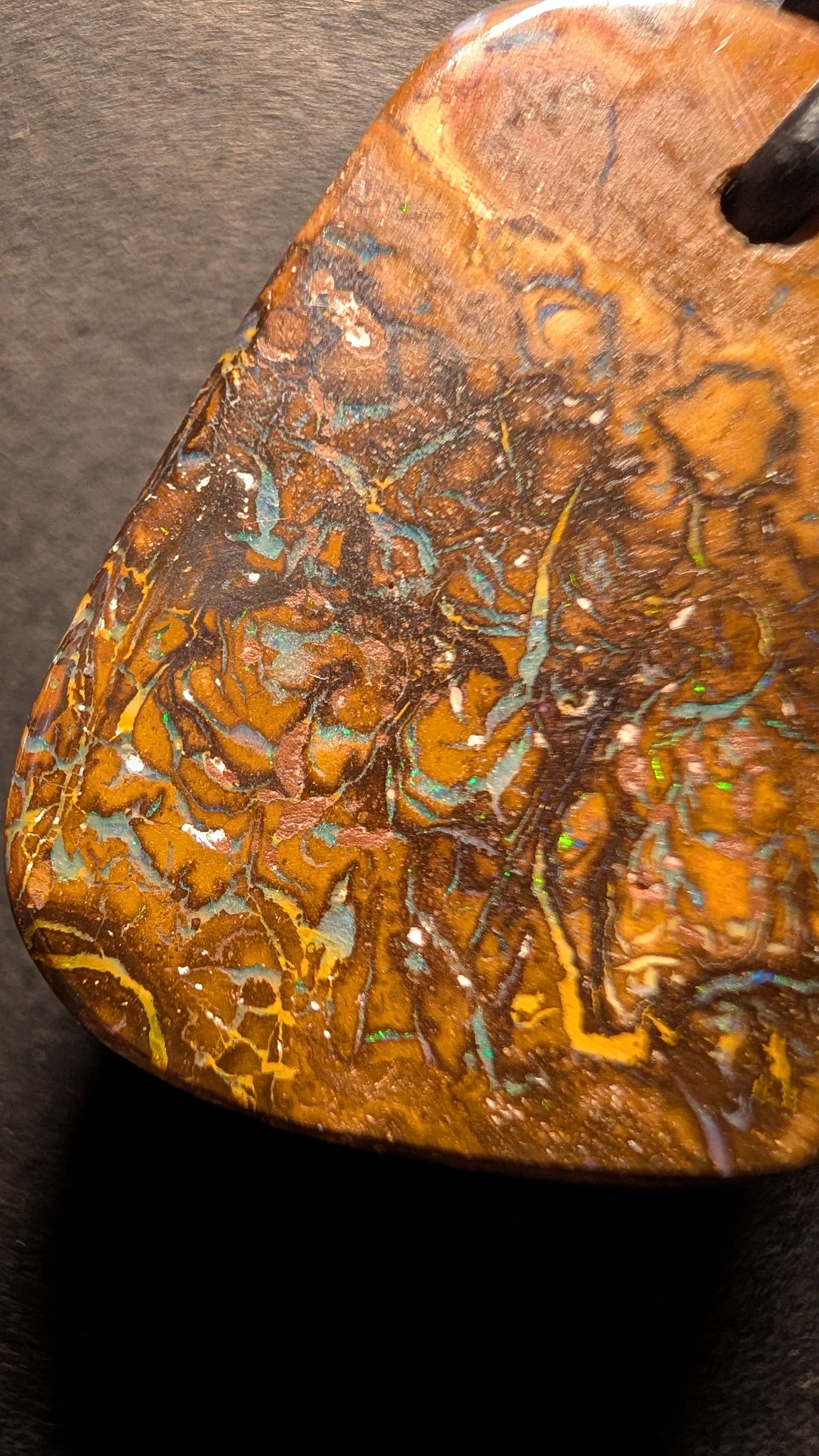 Yowah Boulder Opal - Kette - 53,7 Carat