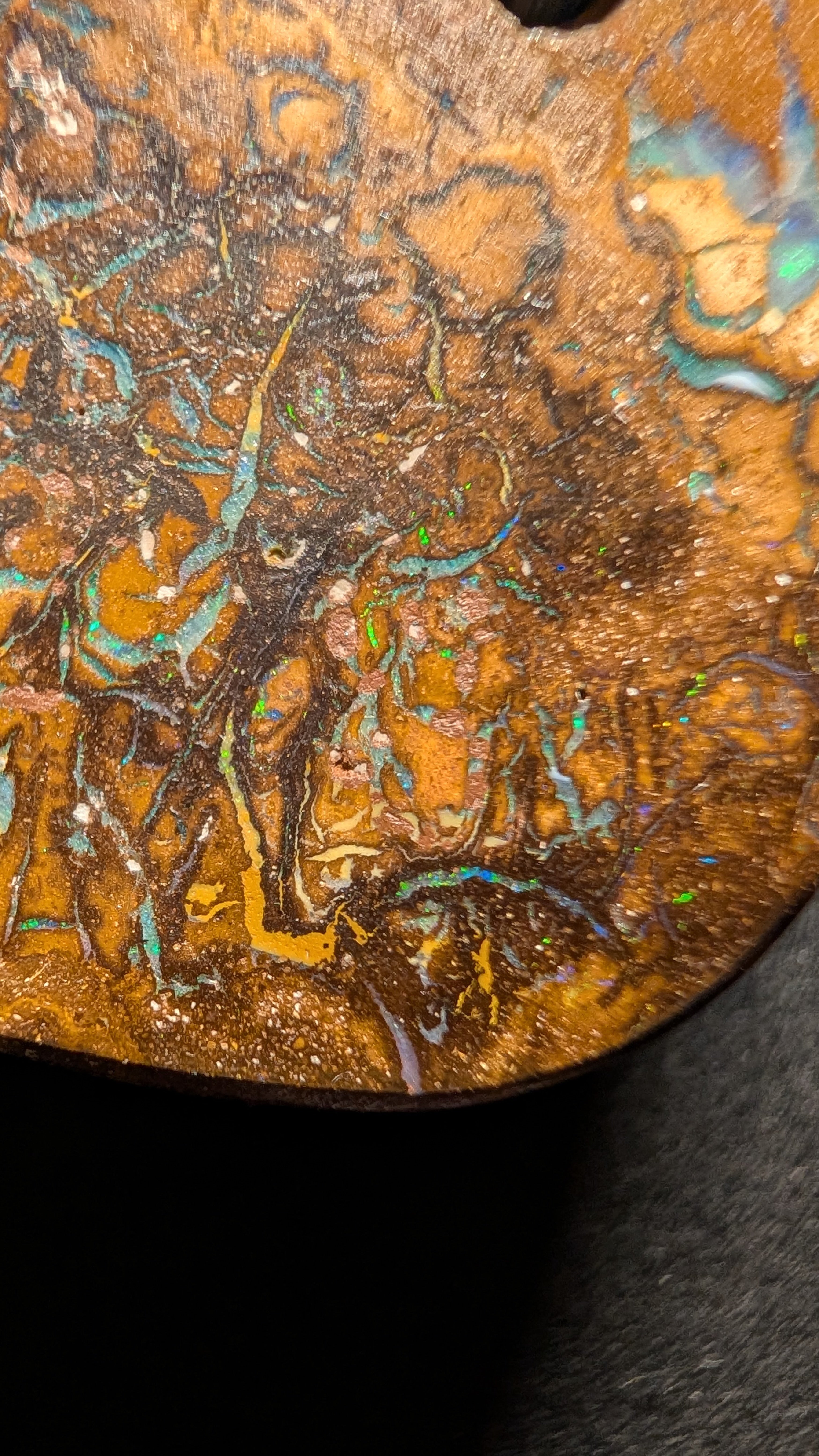 Yowah Boulder Opal - Kette - 53,7 Carat