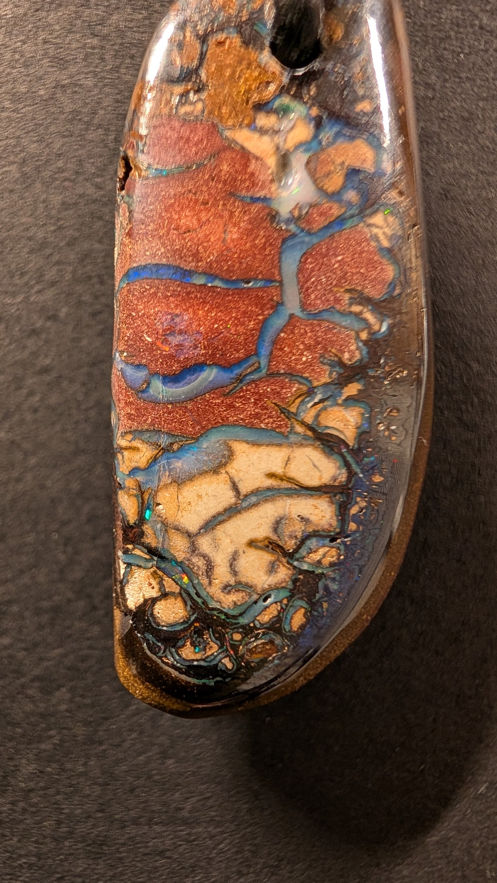 Boulder Opal - Kette - 40,4 Carat