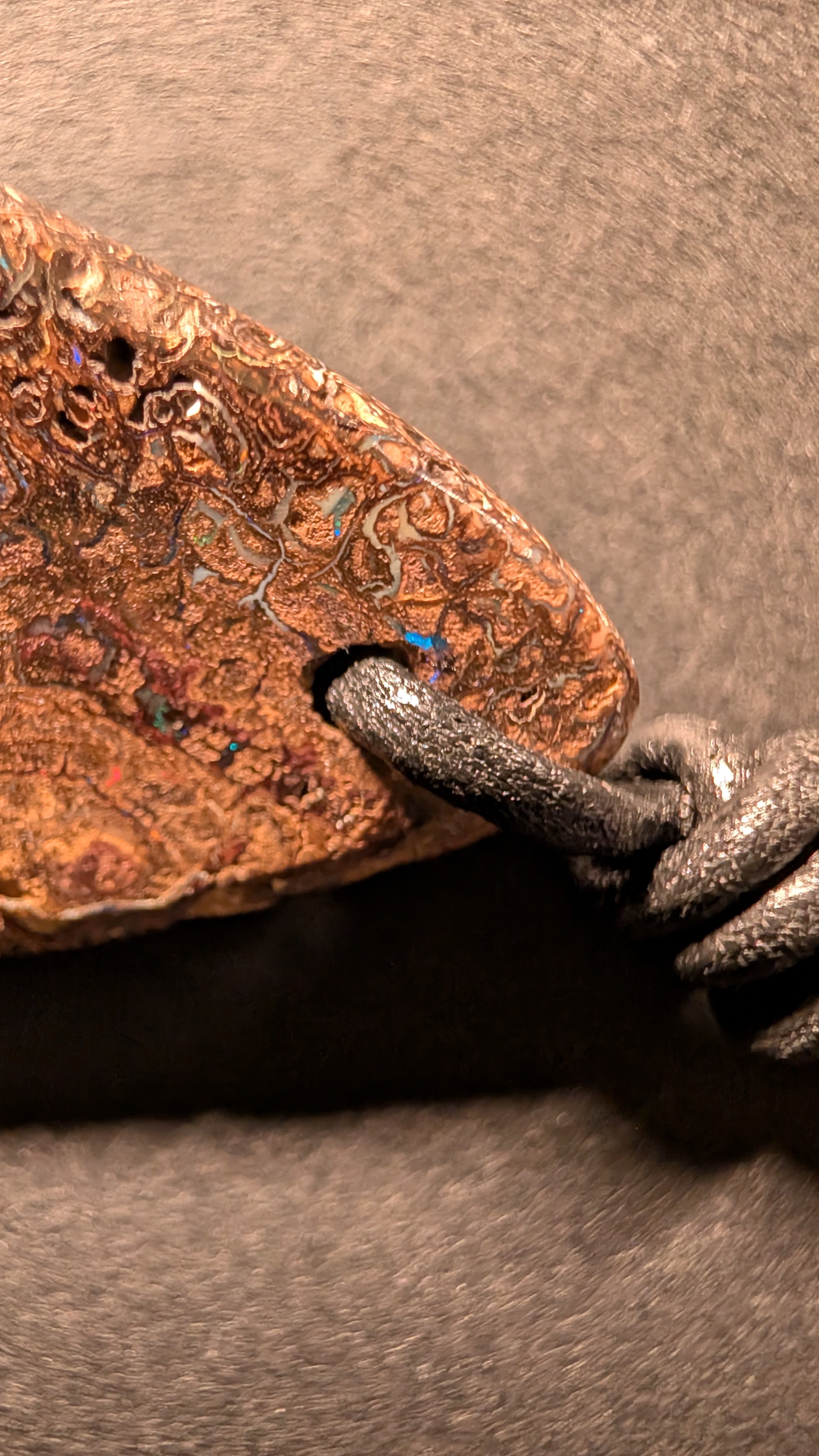 Yowah Boulder Opal - Kette - 38,2 Carat