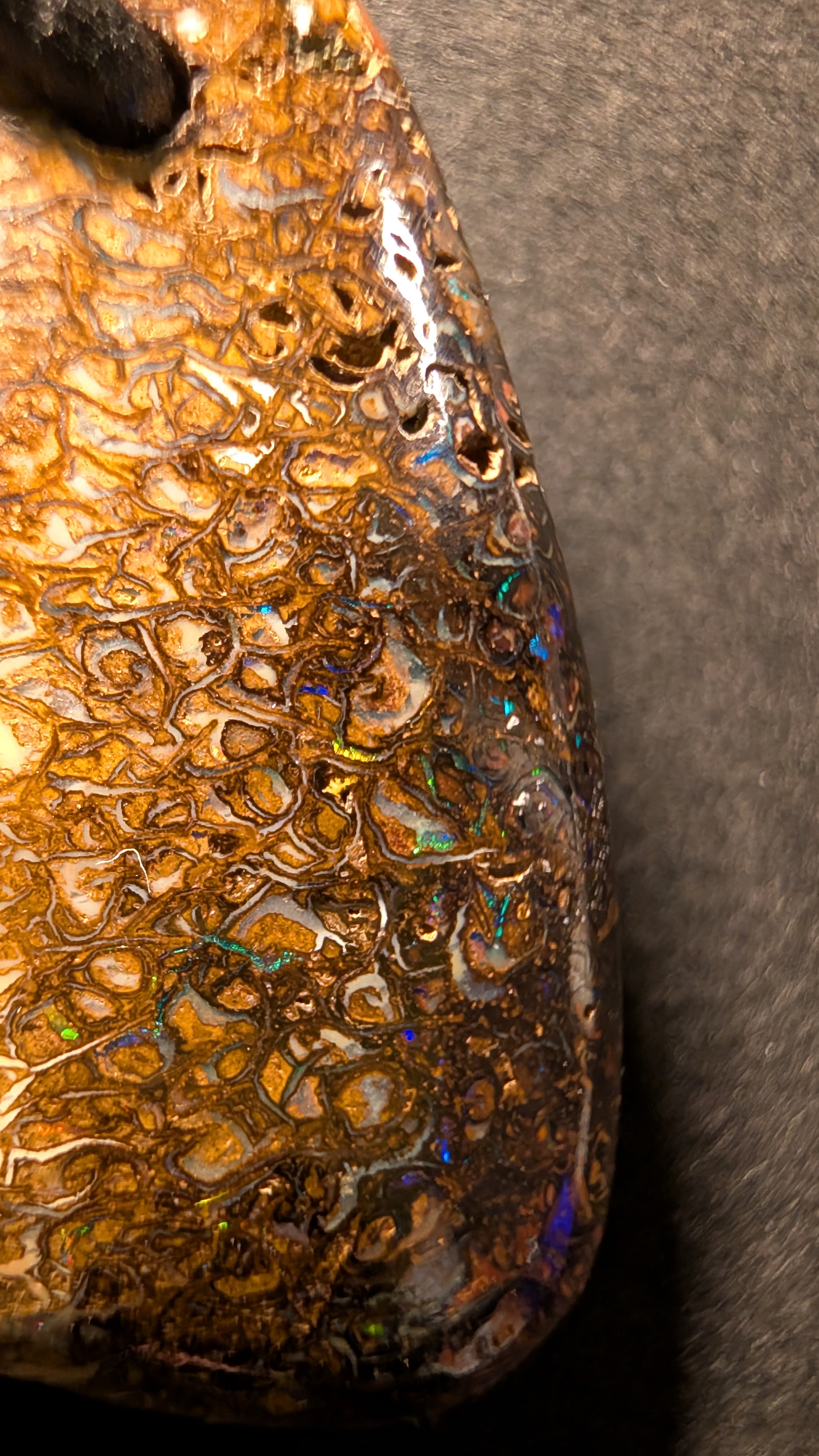 Yowah Boulder Opal - Kette - 38,2 Carat