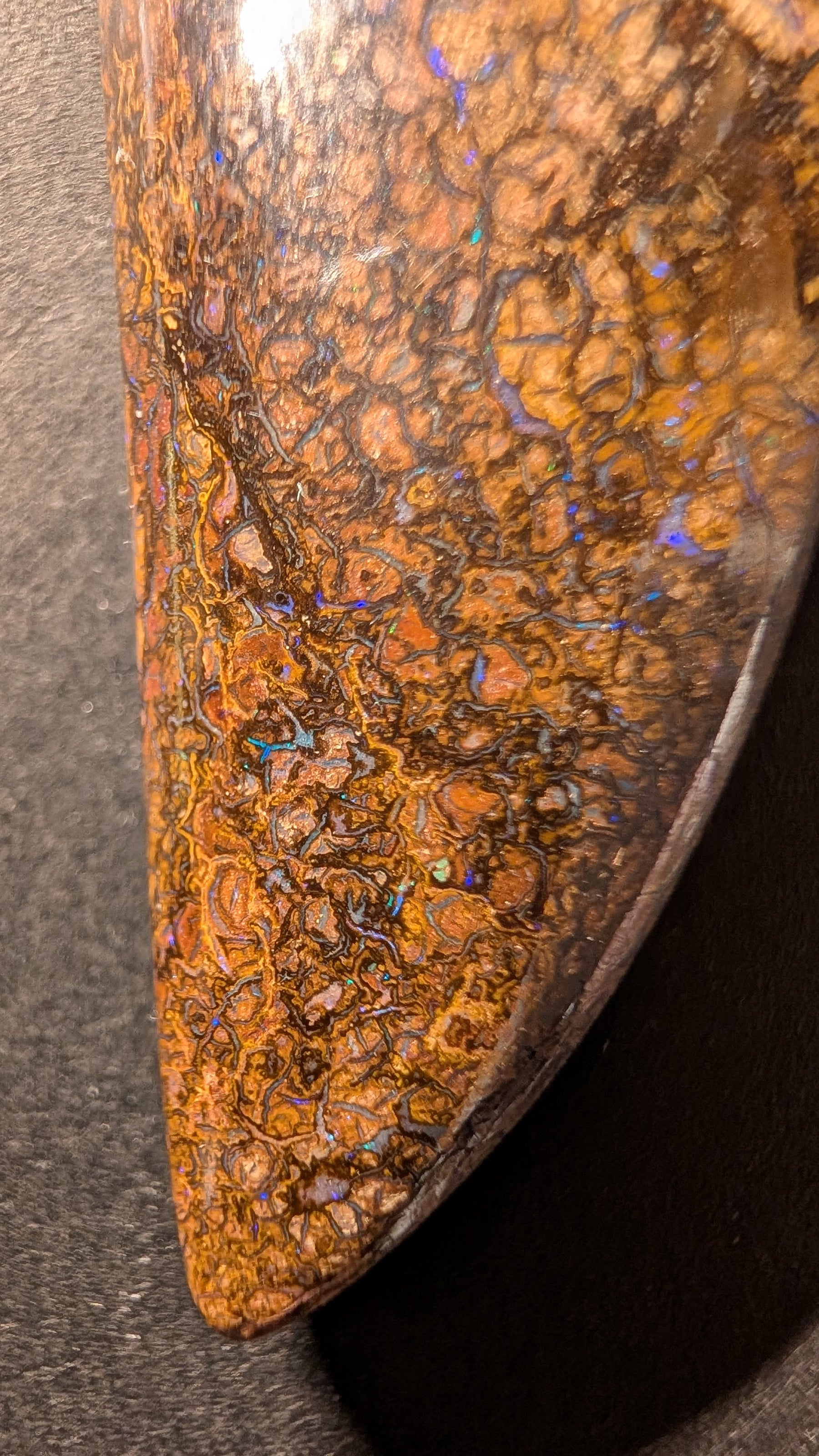Boulder Opal - Kette - 49 Carat