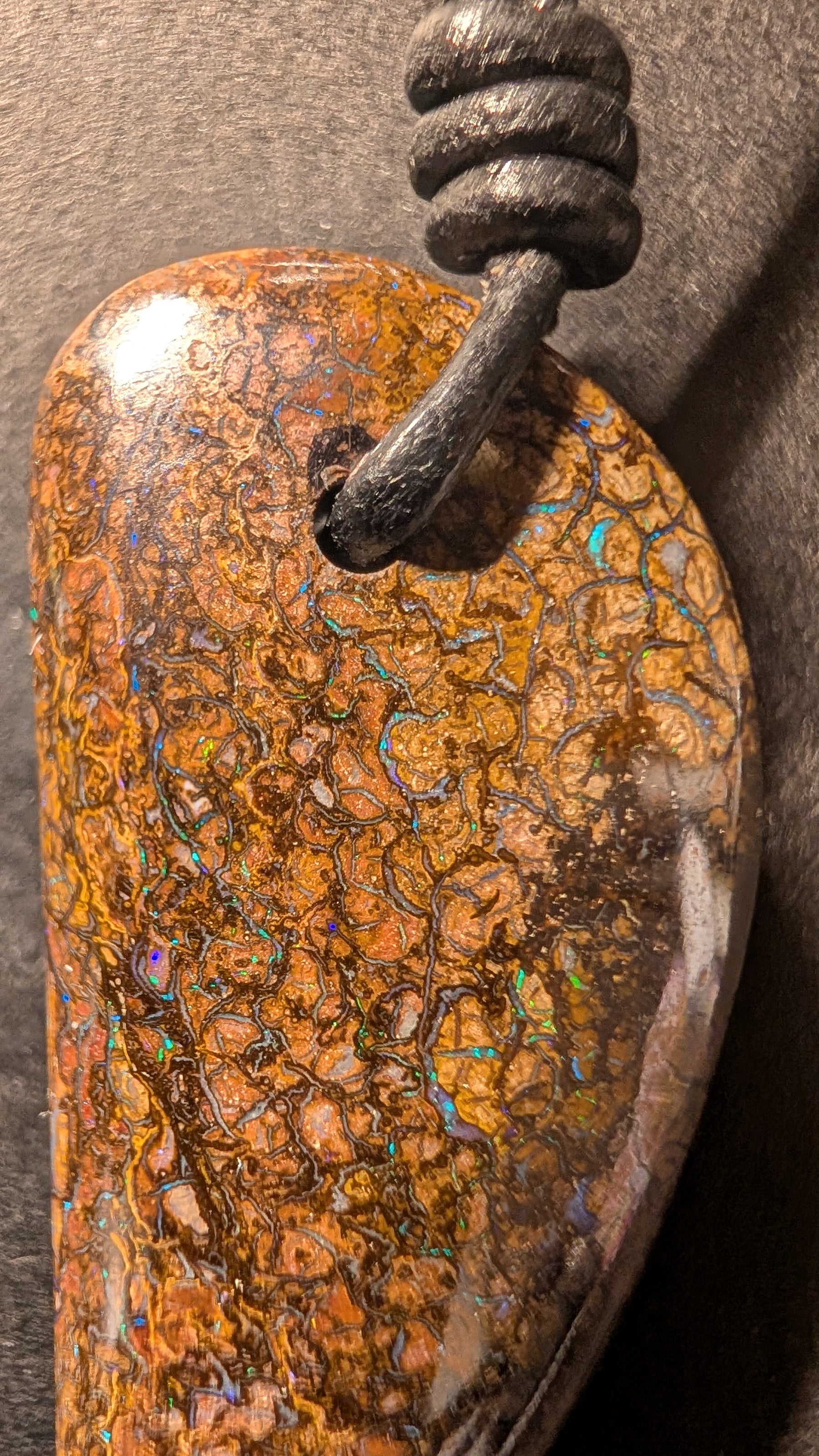 Boulder Opal - Kette - 49 Carat