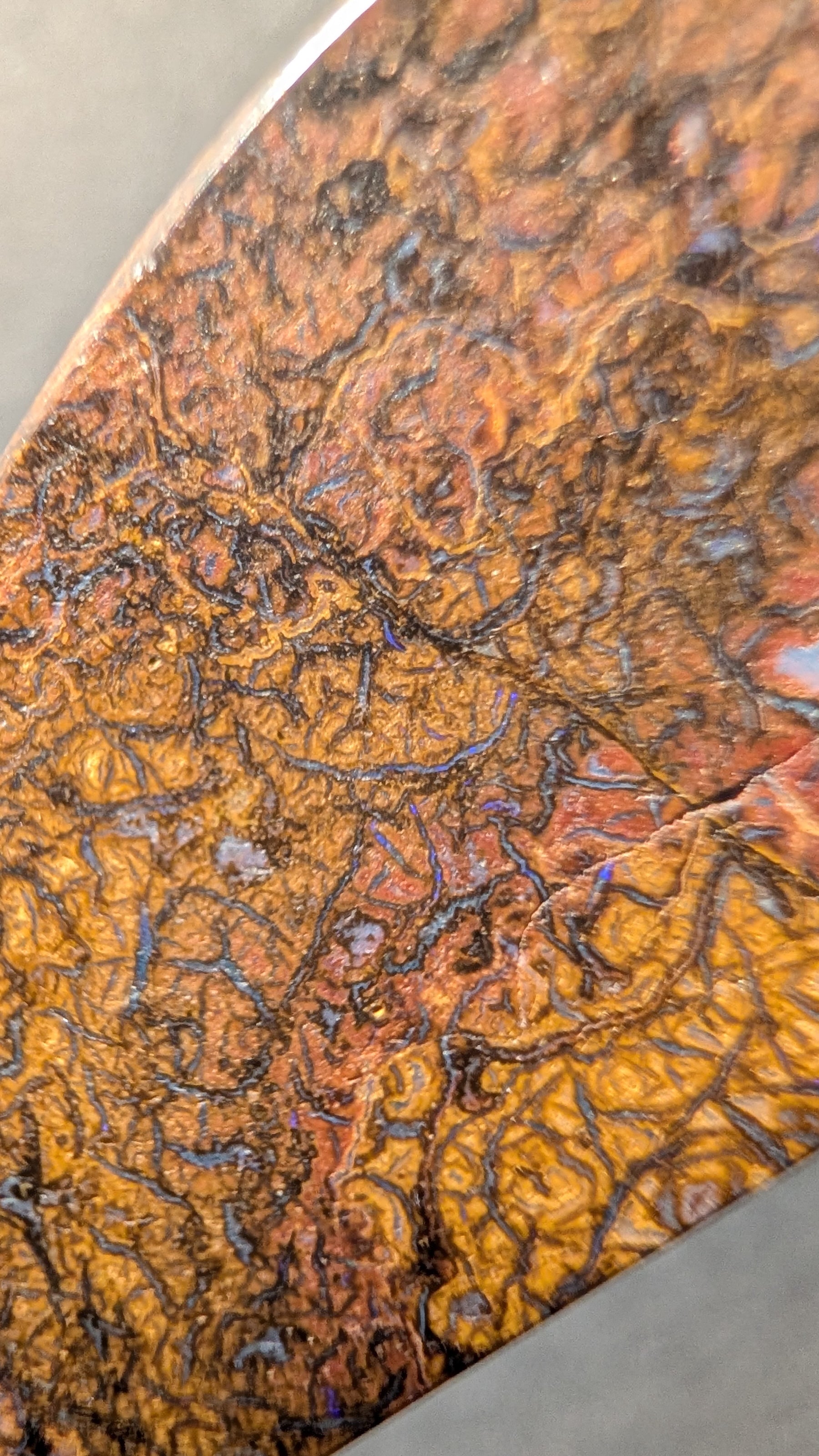 Boulder Opal - Kette - 49 Carat