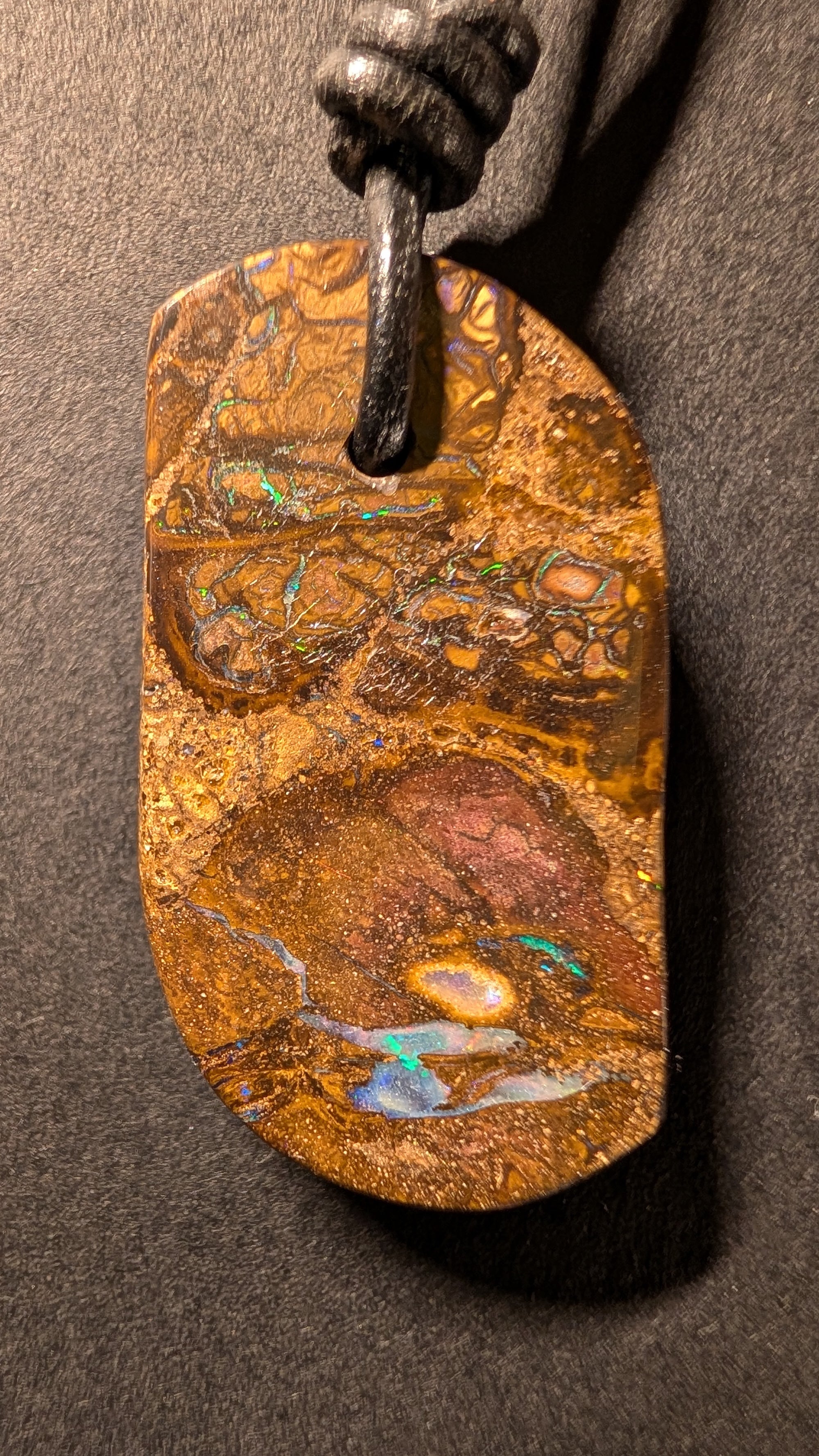 Yowah Boulder Opal - Kette - 44 Carat
