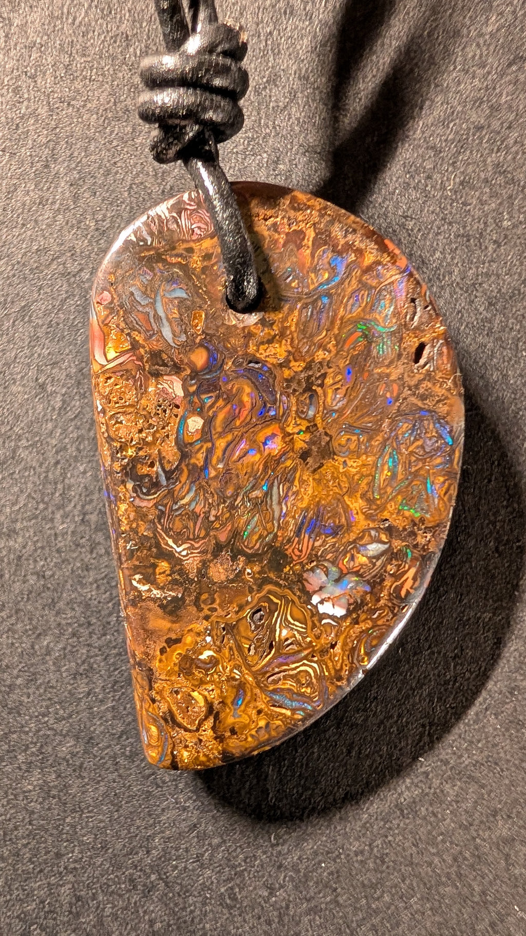 Yowah Boulder Opal - Kette - 47,4 Carat