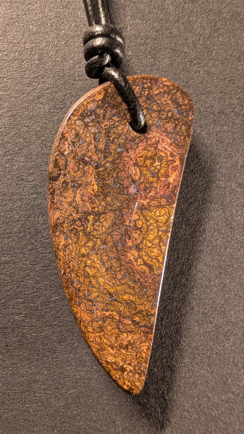 Boulder Opal - Kette - 49 Carat