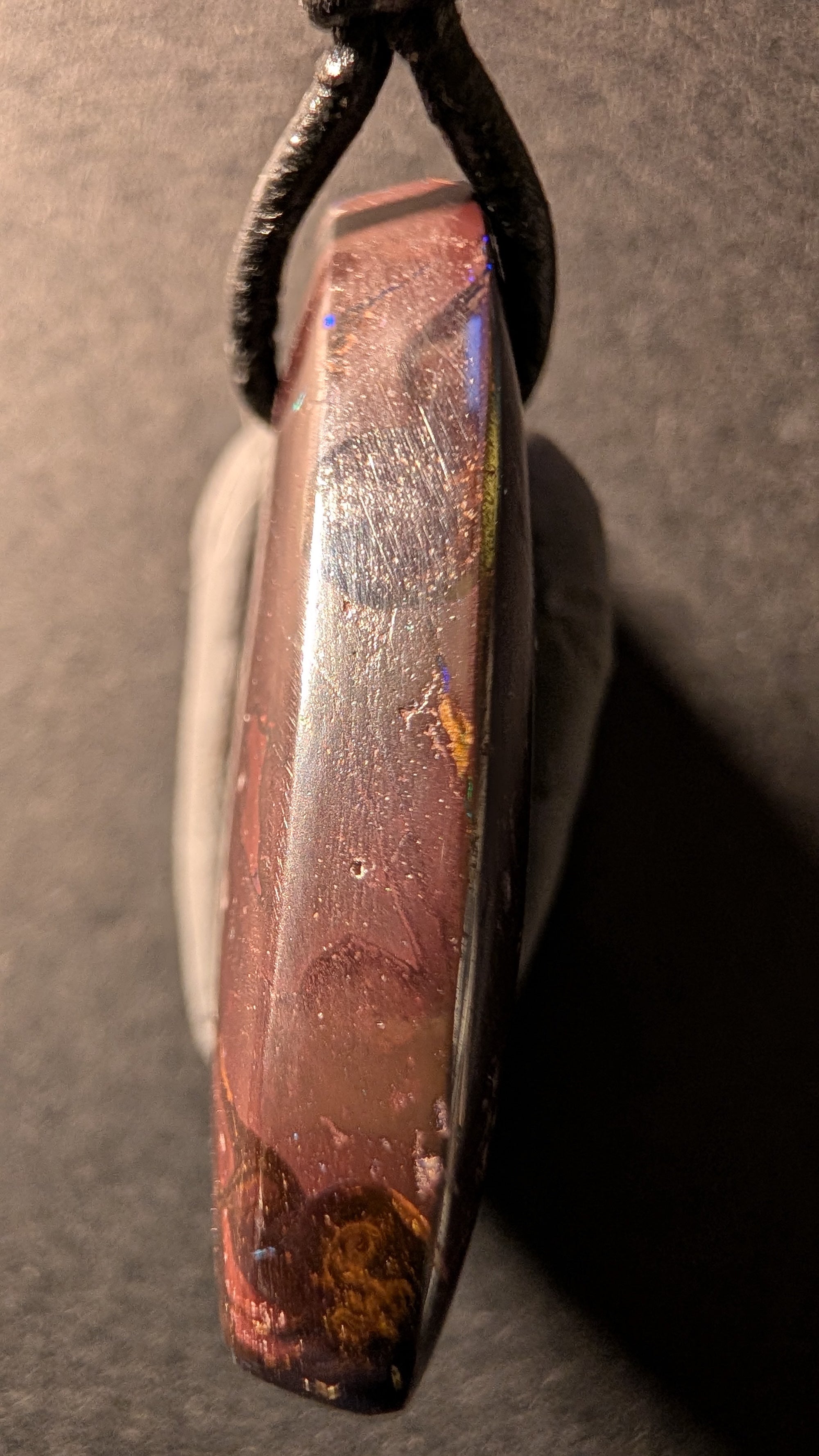 Boulder Opal - Kette - 62 Carat