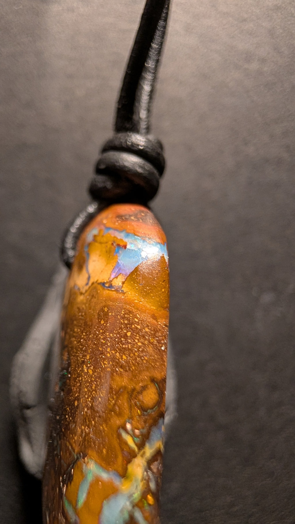 Yowah Boulder Opal - Kette - 53,7 Carat