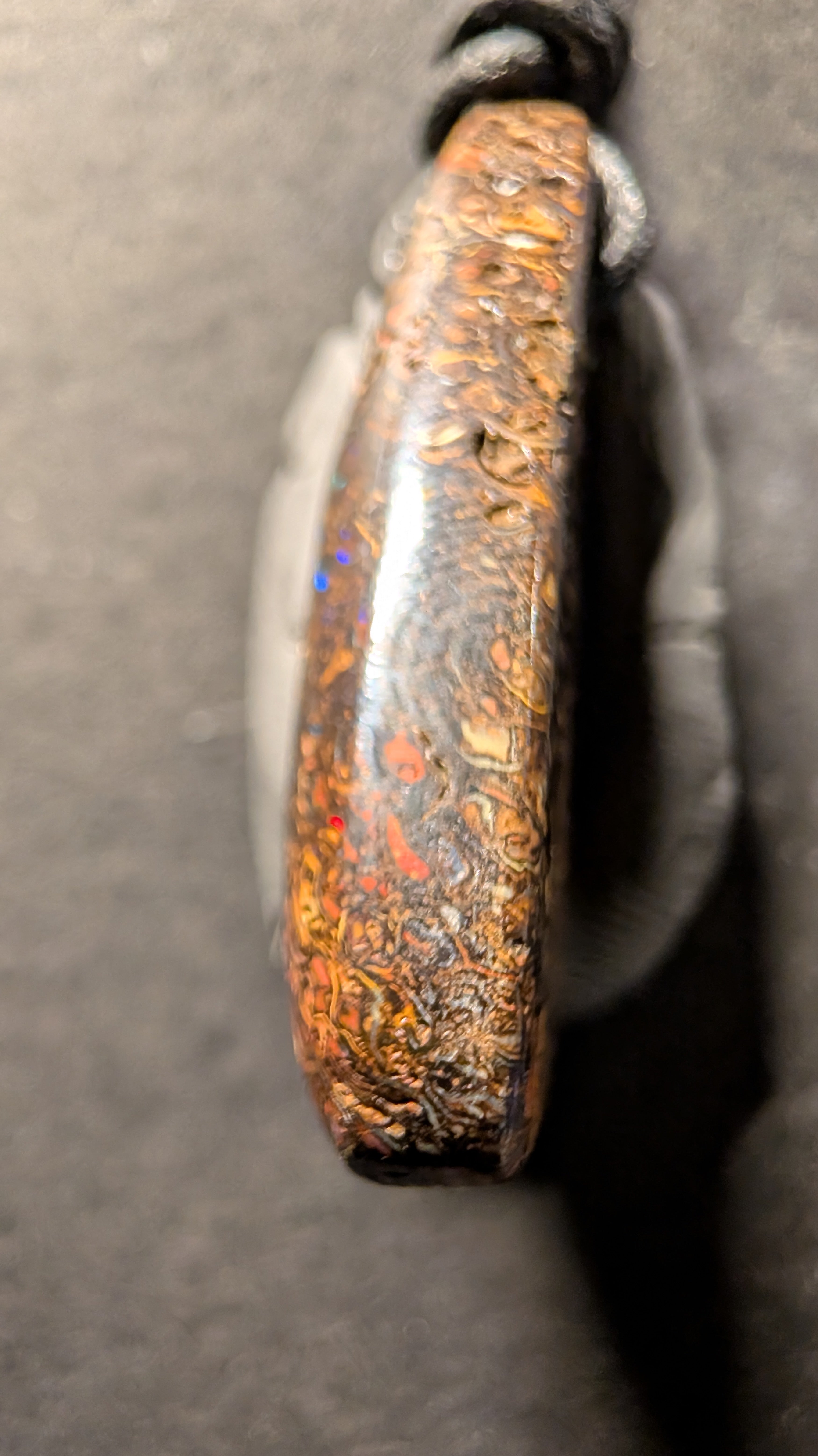 Yowah Boulder Opal - Kette - 38,2 Carat