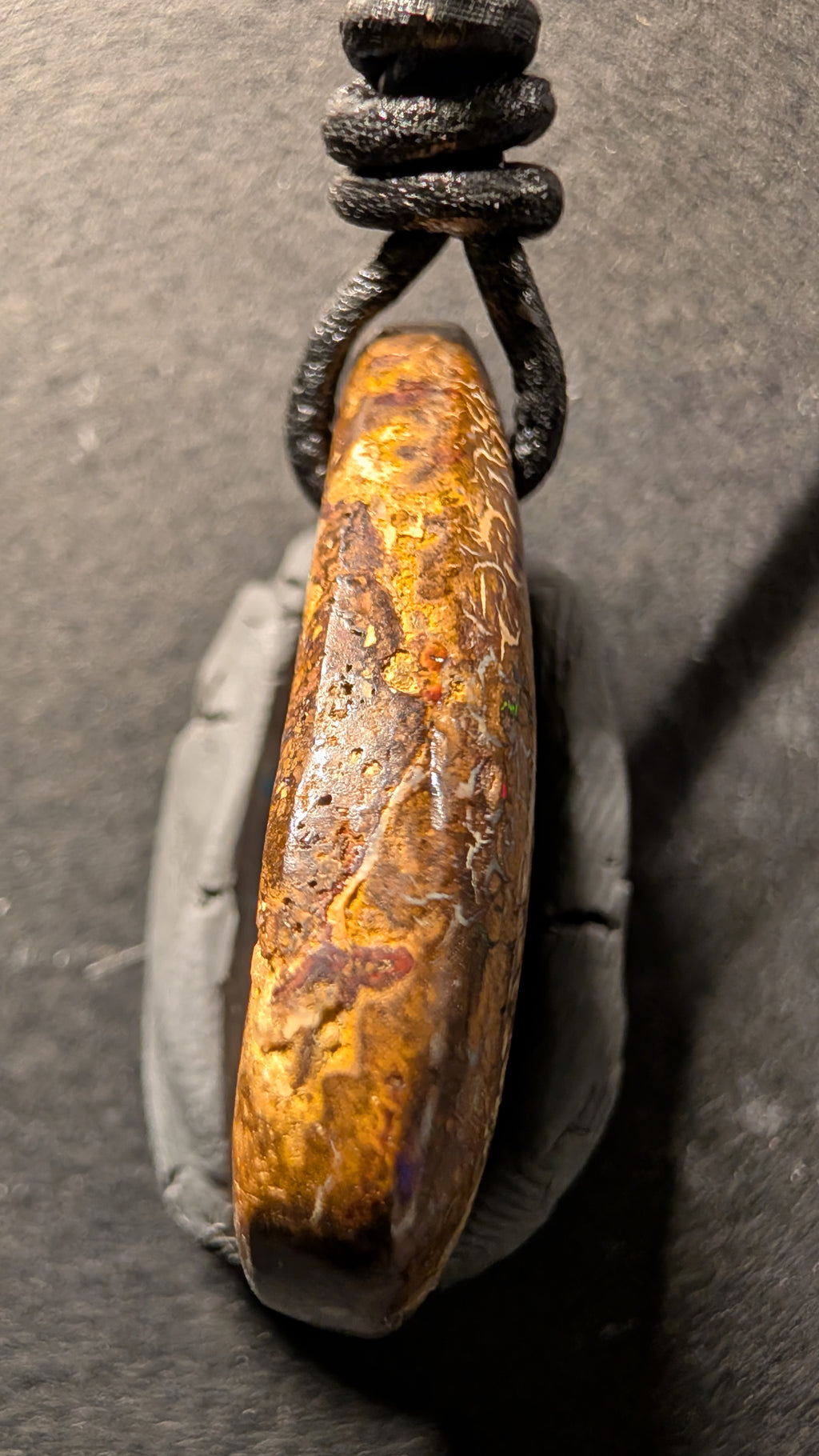 Yowah Boulder Opal - Kette - 38,2 Carat