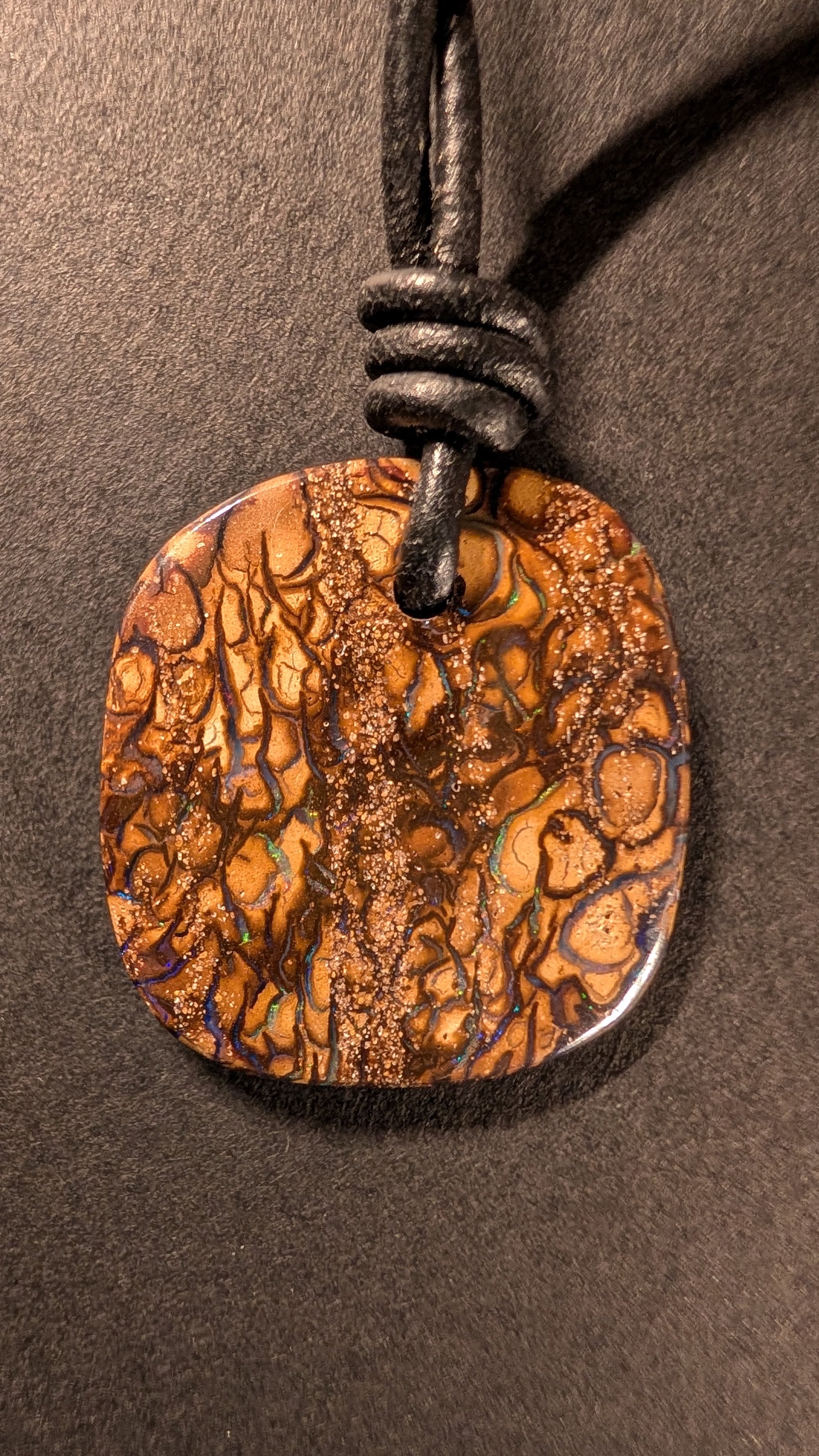 Yowah Boulder Opal - Kette - 21,4 Carat