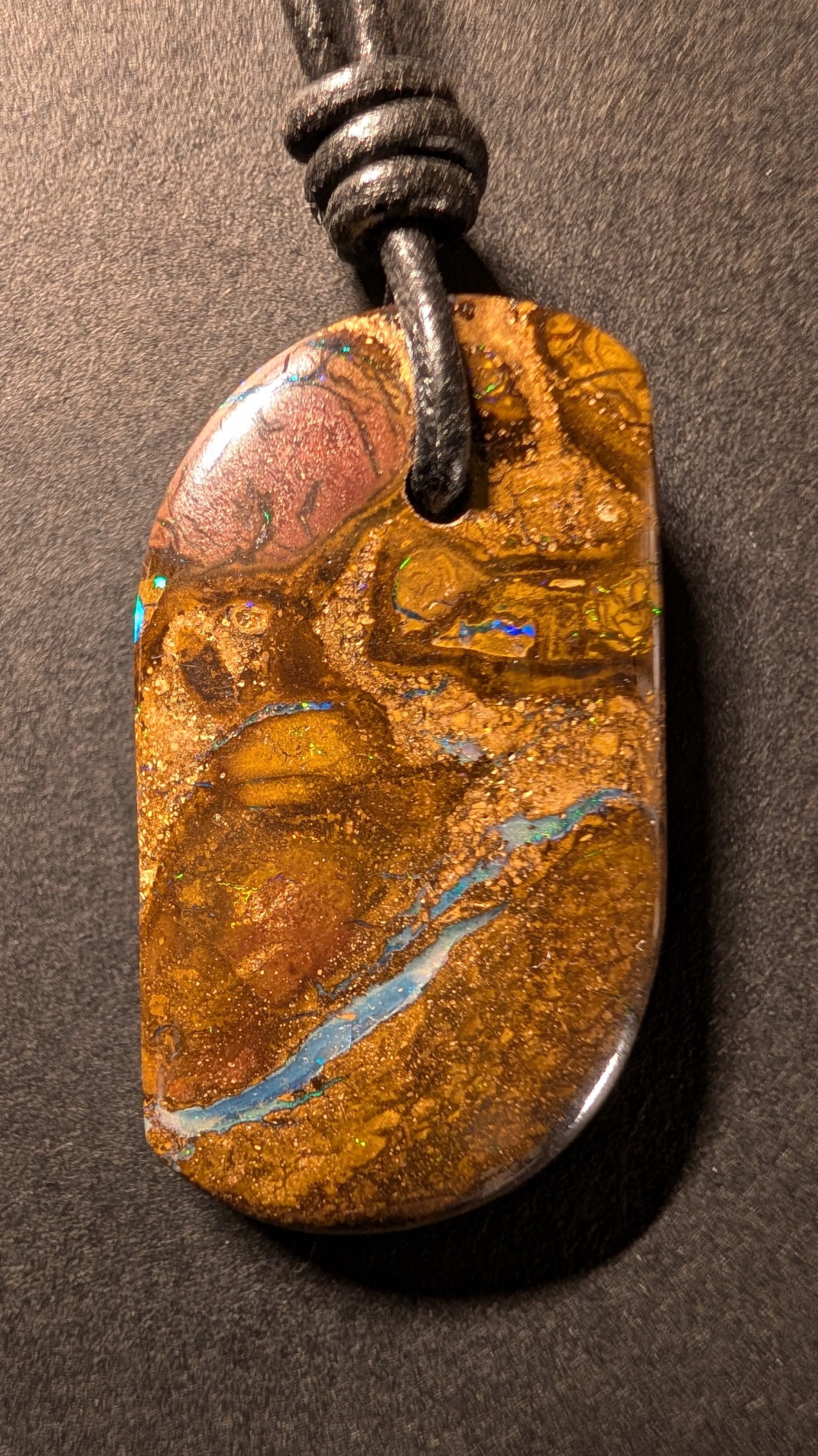 Yowah Boulder Opal - Kette - 44 Carat