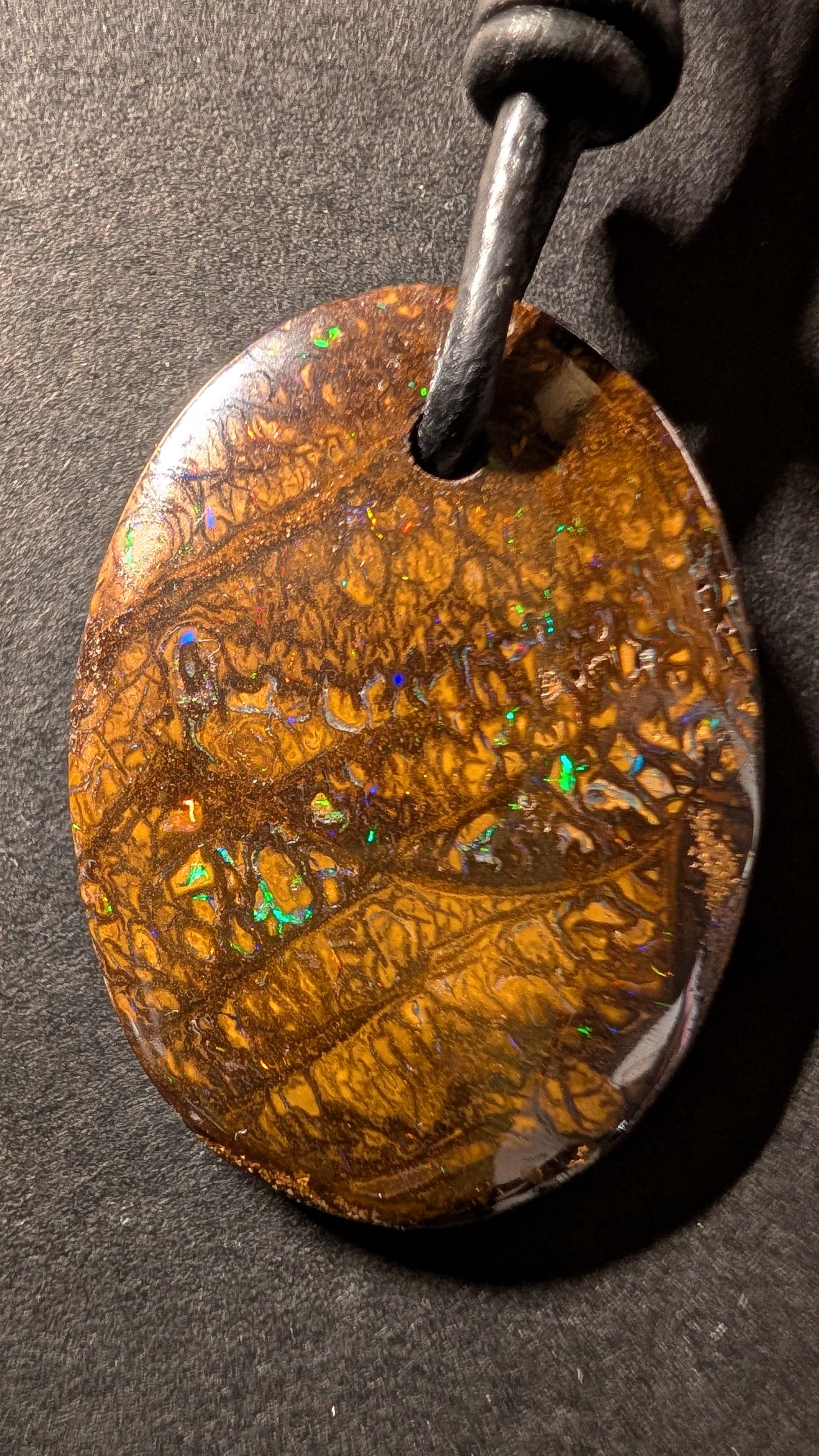 Yowah Boulder Opal - Kette - 30,7 Carat