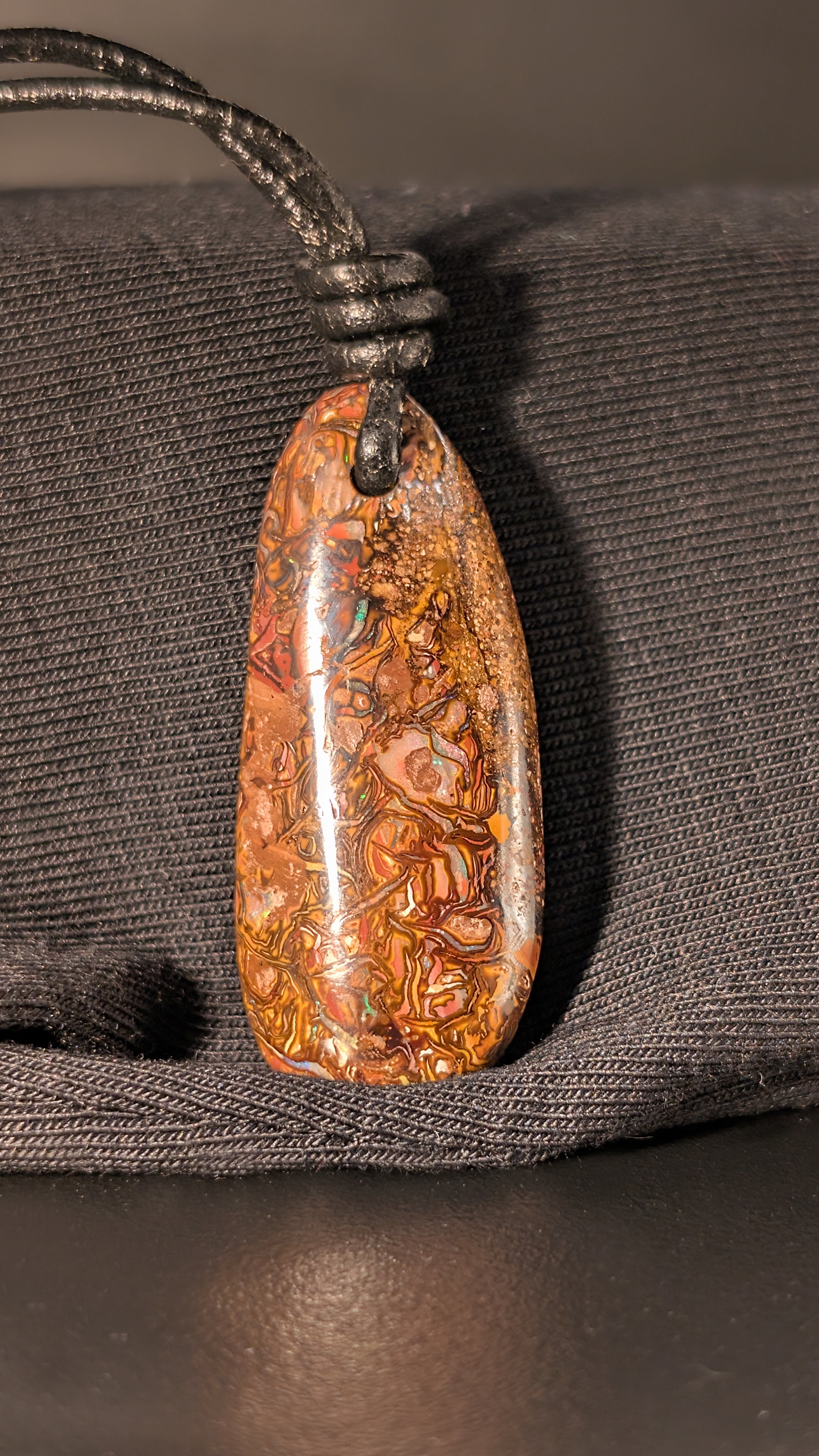 Yowah Boulder Opal - Kette - 36 Carat