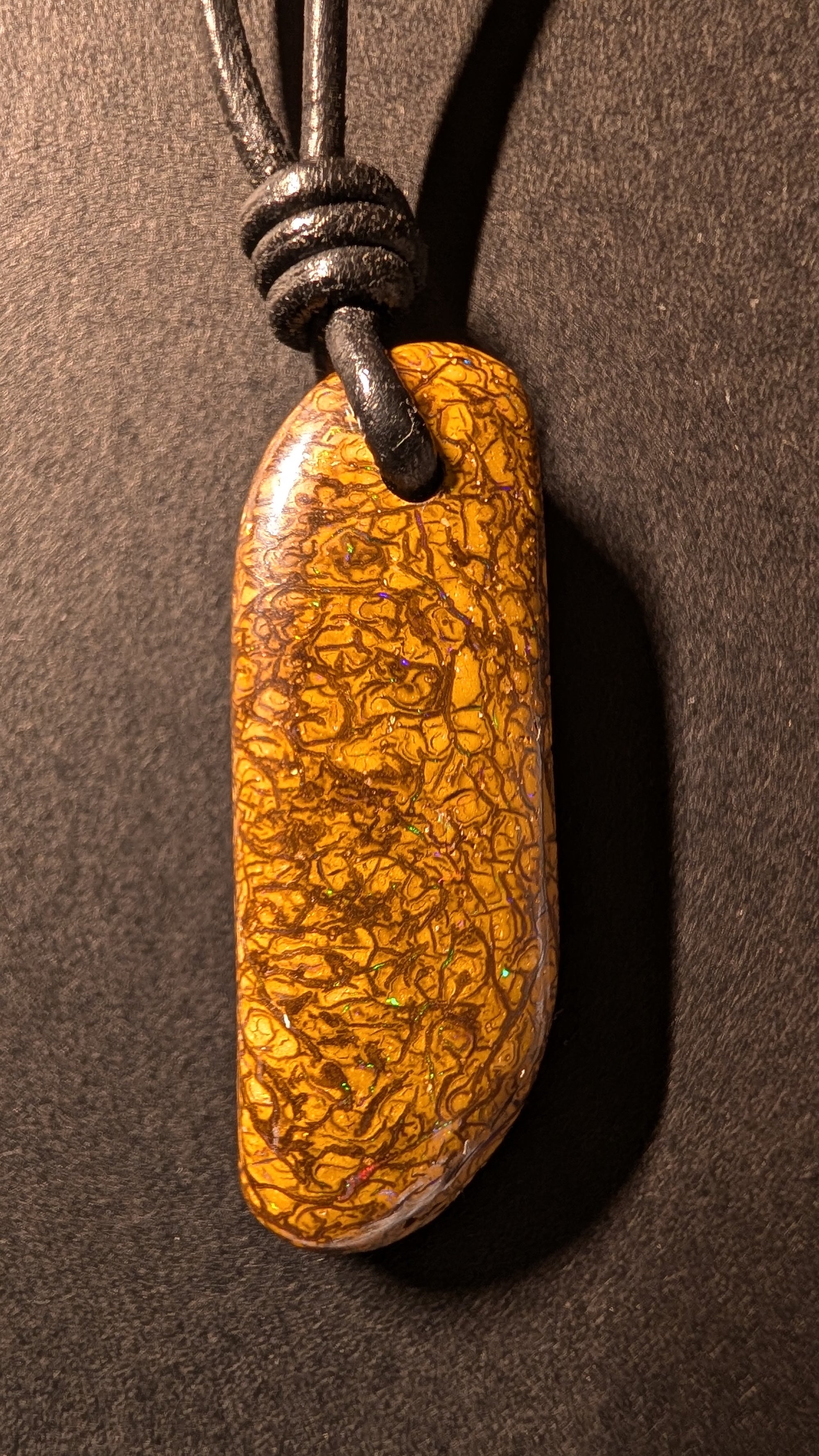 Yowah Boulder Opal - Kette - 31,3 Carat