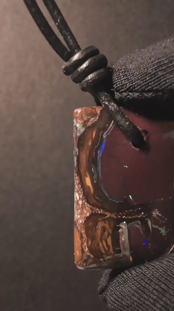 Yowah Boulder Opal - Kette - 50,2 Carat