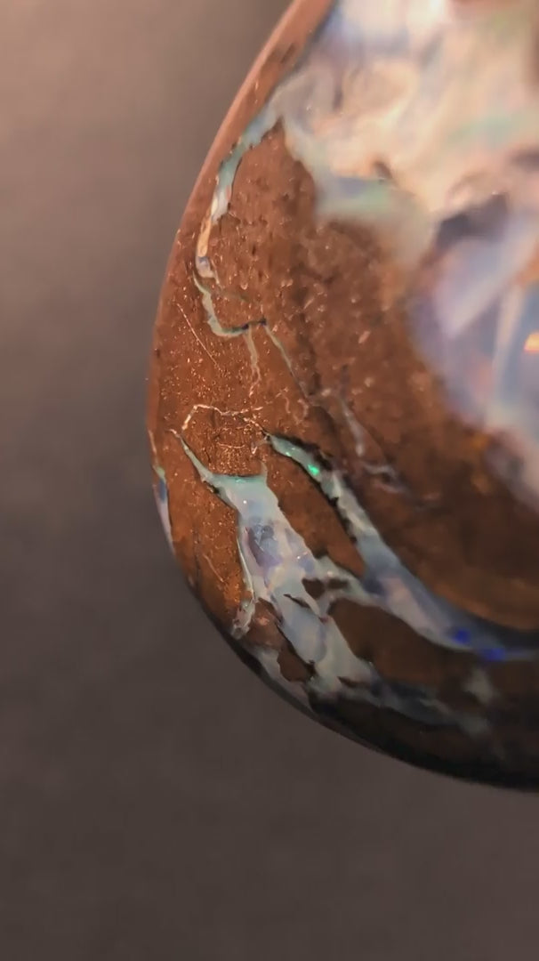 Boulder Opal - Kette - 34,8 Carat