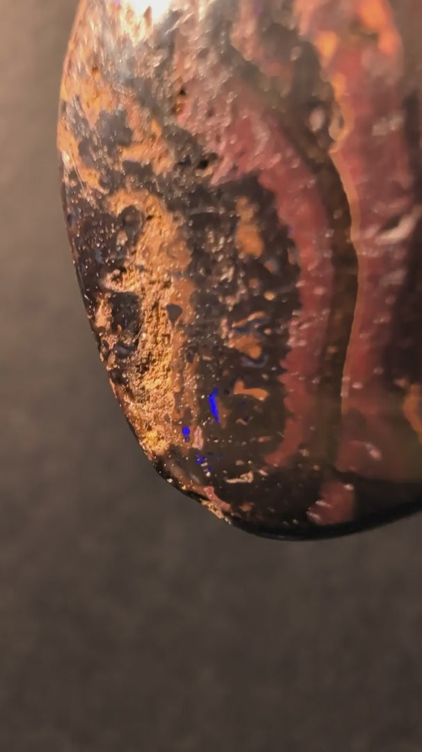 Boulder Opal - Kette - 62 Carat